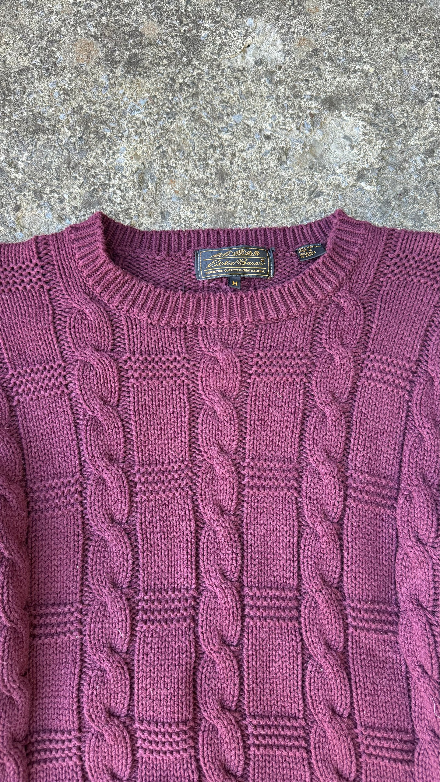 EDDIE BAUER SWEATER (M)