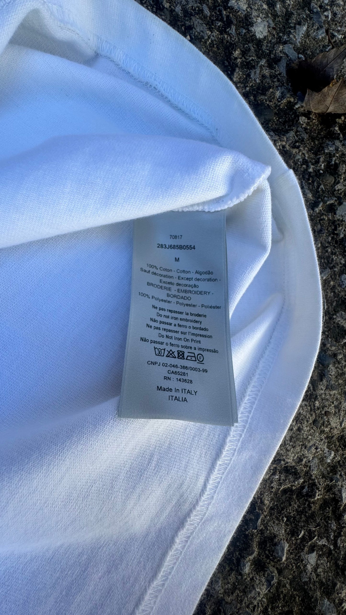 DIOR X CACTUS JACK TEE (M)