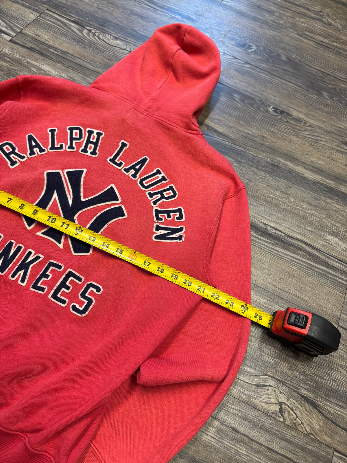 POLO RALPH LAUREN NEW YORK YANKEES HOODIE (M)