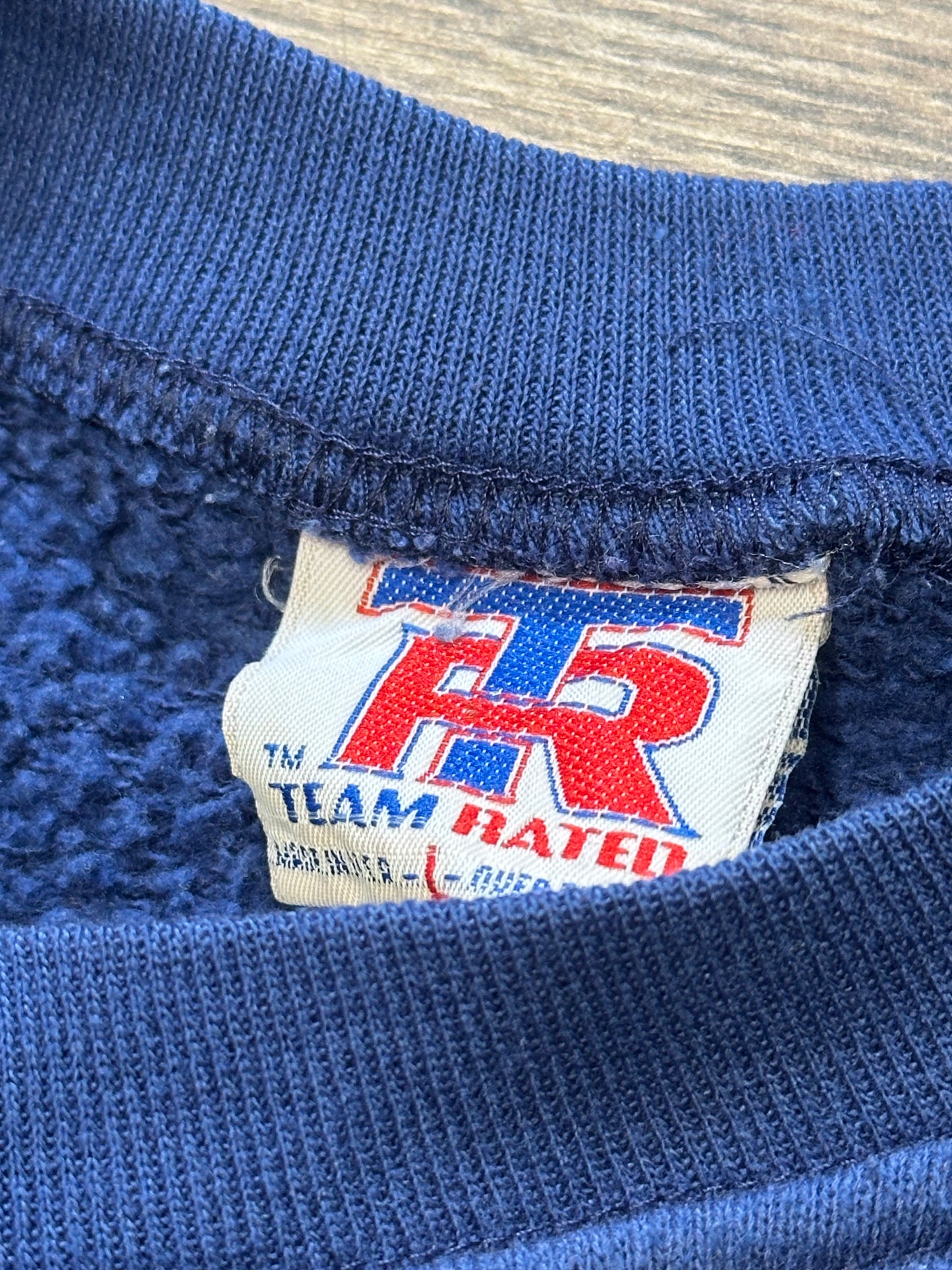 VINTAGE NEW YORK GIANTS GRAPHIC CREWNECK (LARGE)