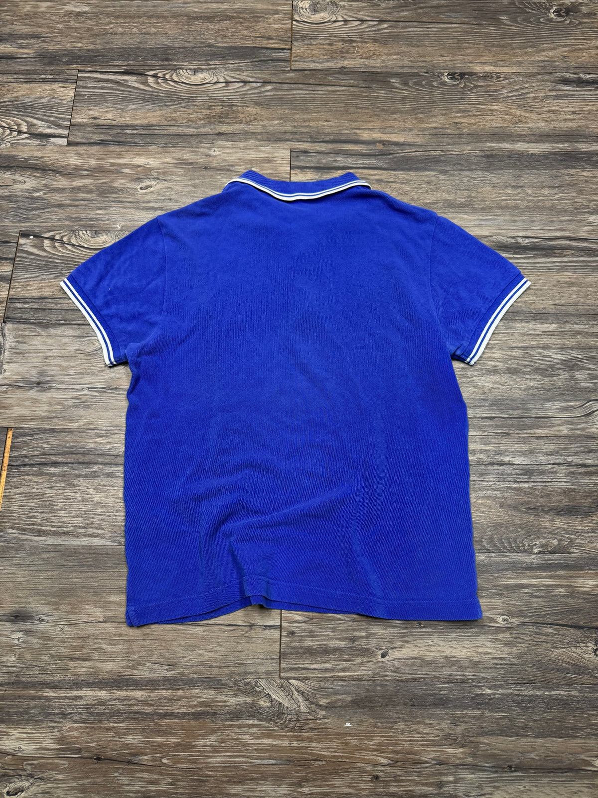MONCLER 1990’s BIG PATCH RINGER POLO (S)