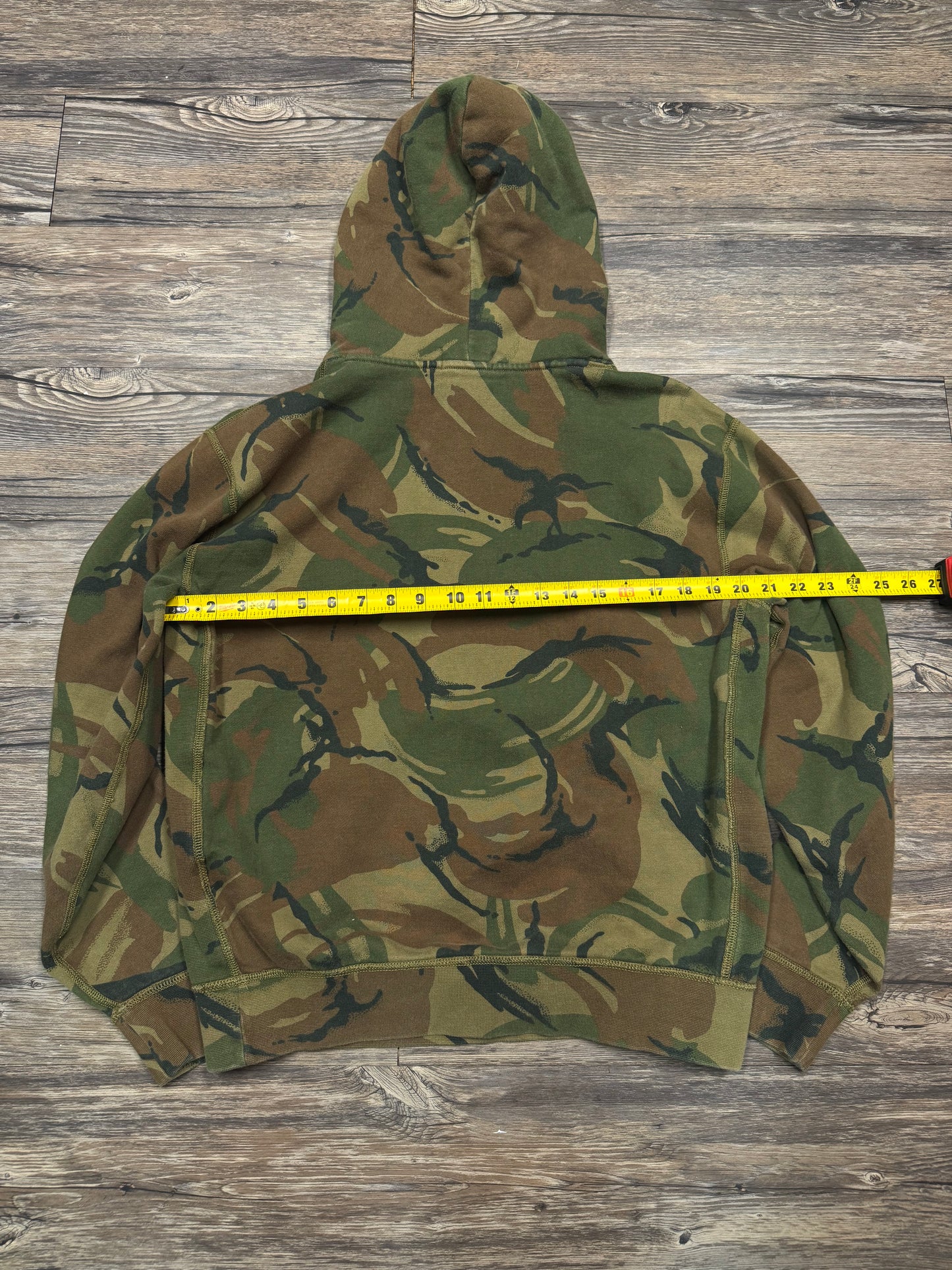 POLO RALPH LAUREN CAMO HOODIE (M)