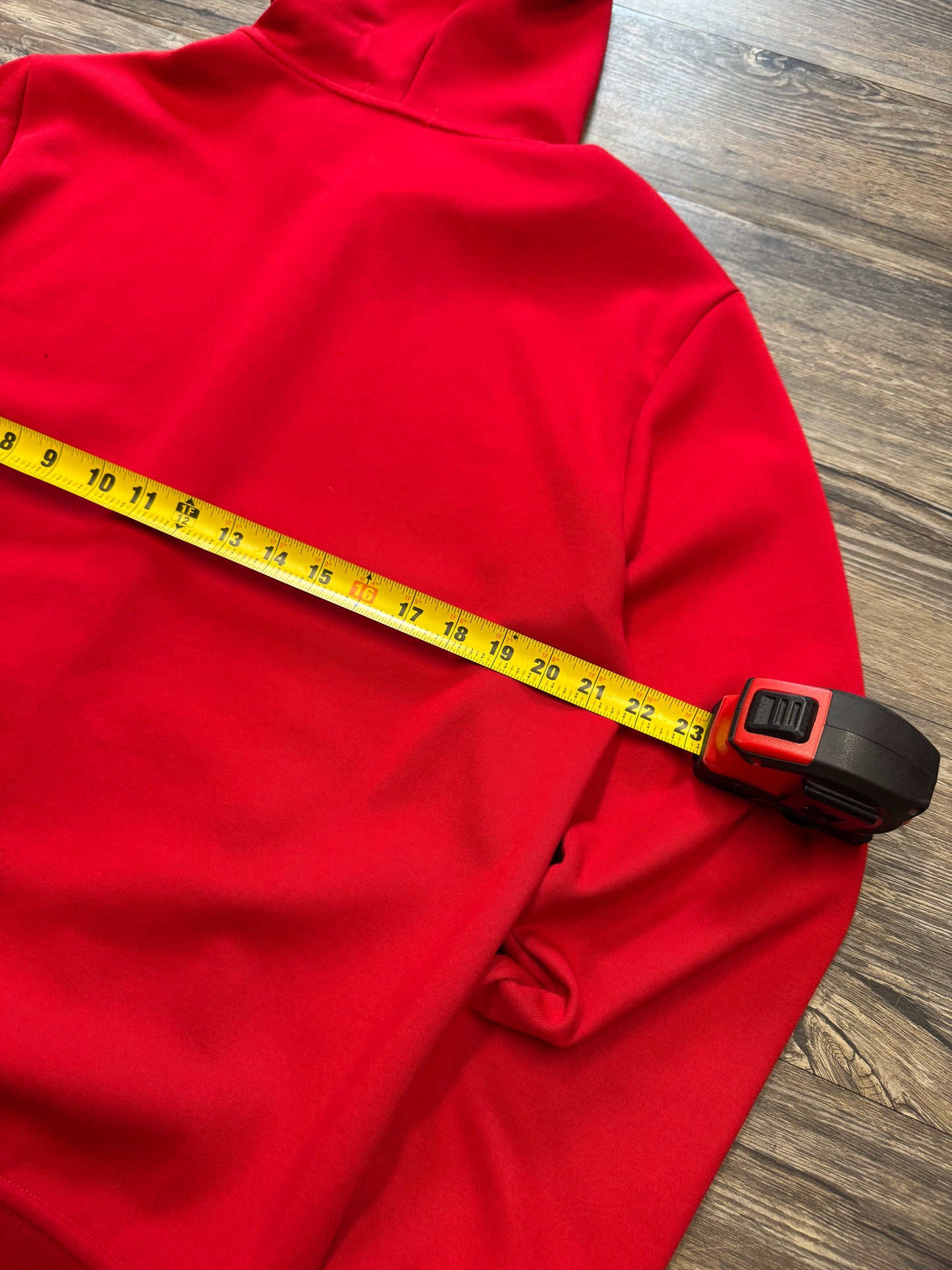 POLO RALPH LAUREN RED ZIP UP SWEATSHIRT (L)