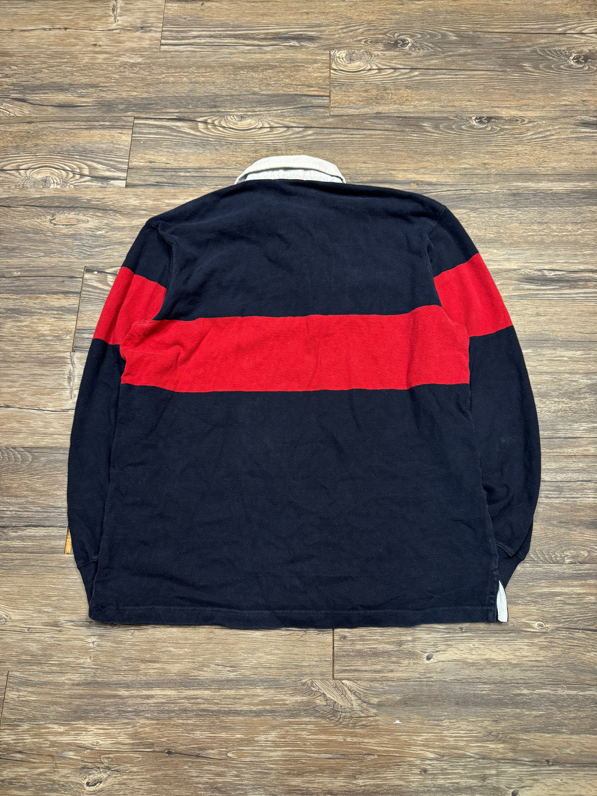 POLO RALPH LAUREN SMALL PONY STRIPED RUGBY (L)