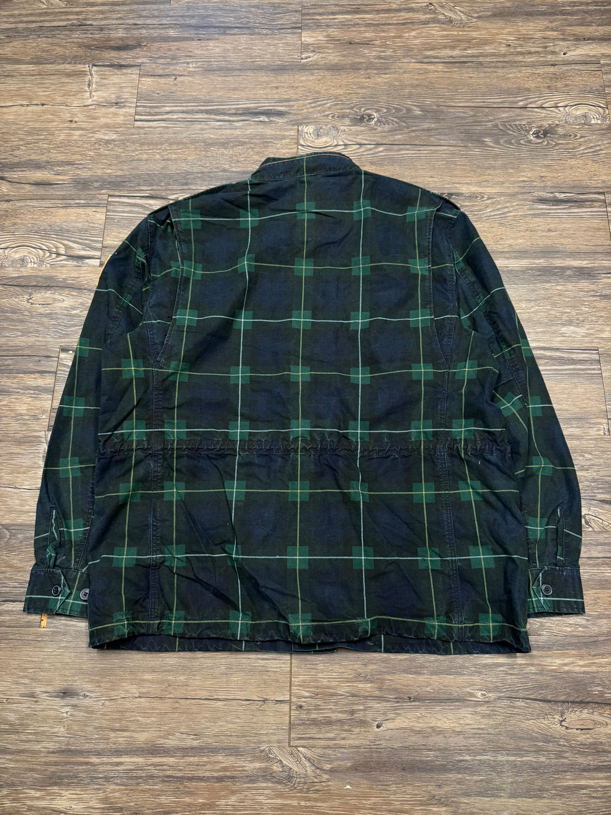 POLO RALPH LAUREN FLIGHT SQUADRON TARTAN FIELD COAT (XXL)