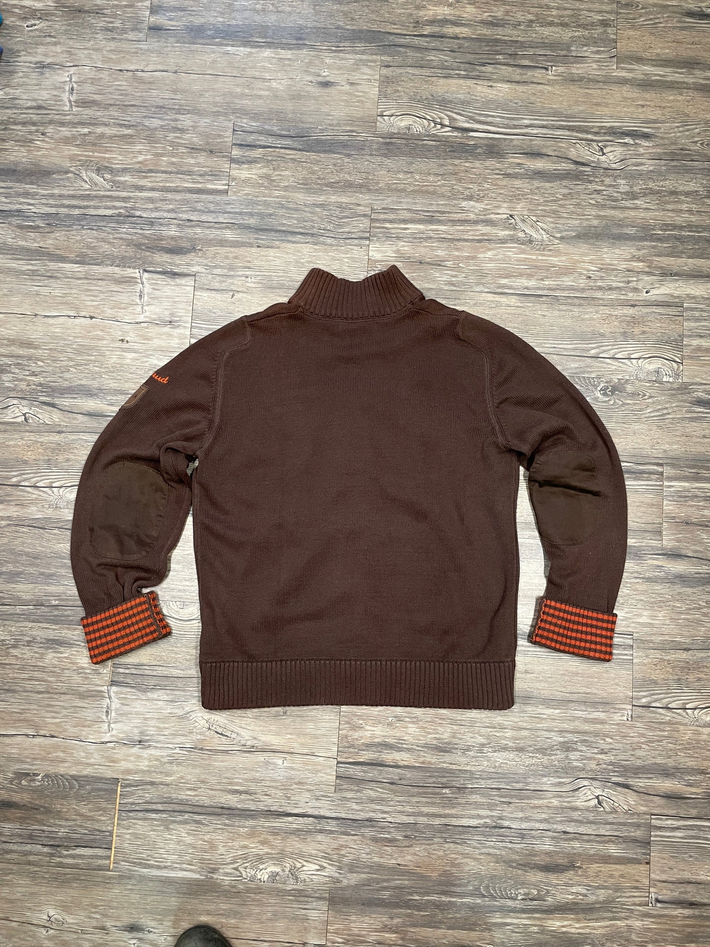 VINTAGE MARITHE FRANCOIS GIRBAUD KNIT TRACK JACKET (XL)
