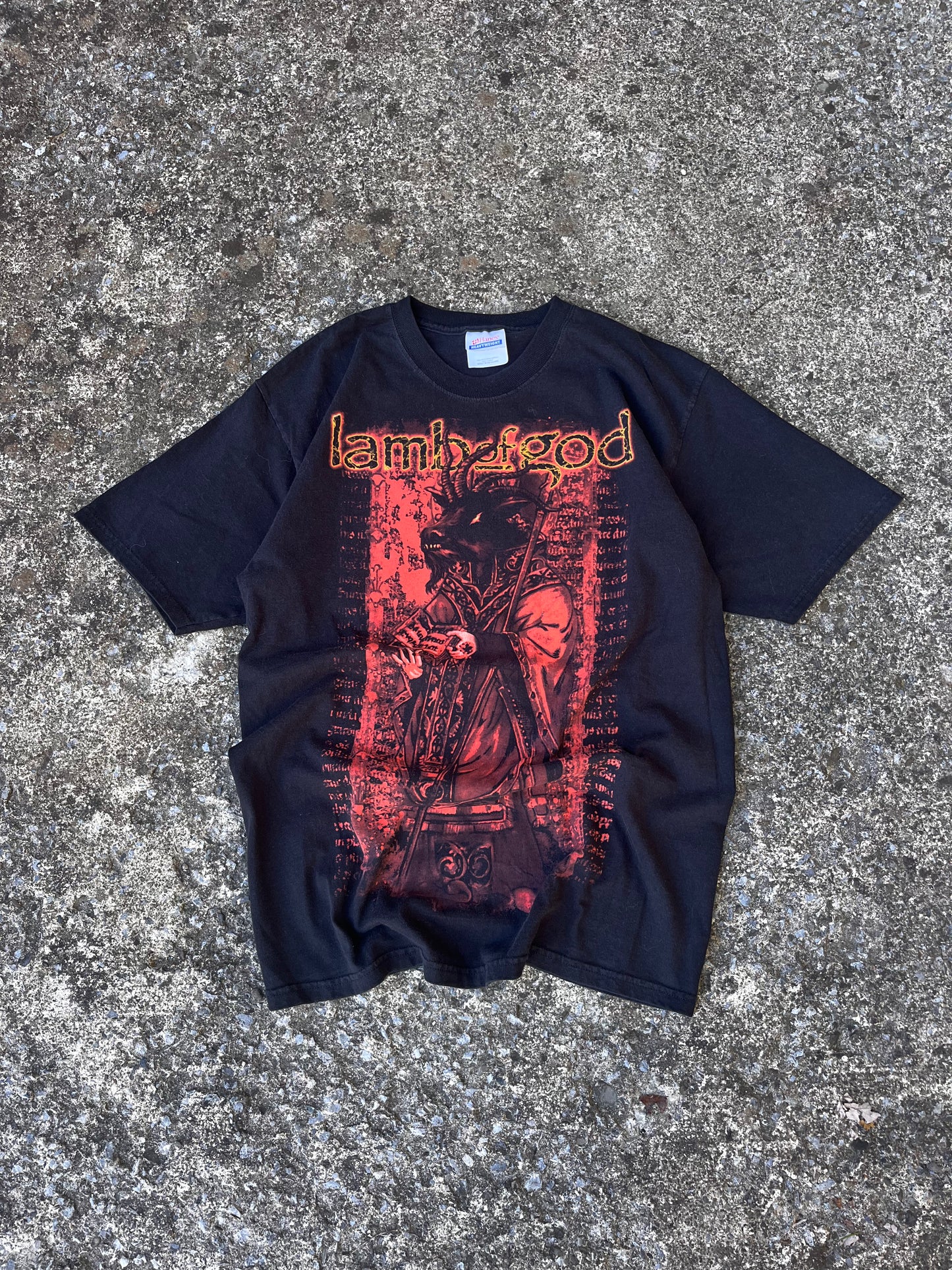 VINTAGE LAMB OF GOD BAND TEE (M)