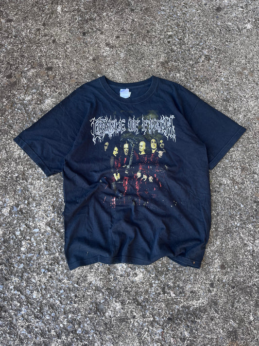 VINTAGE CRADLE OF FILTH BAND TEE (L)