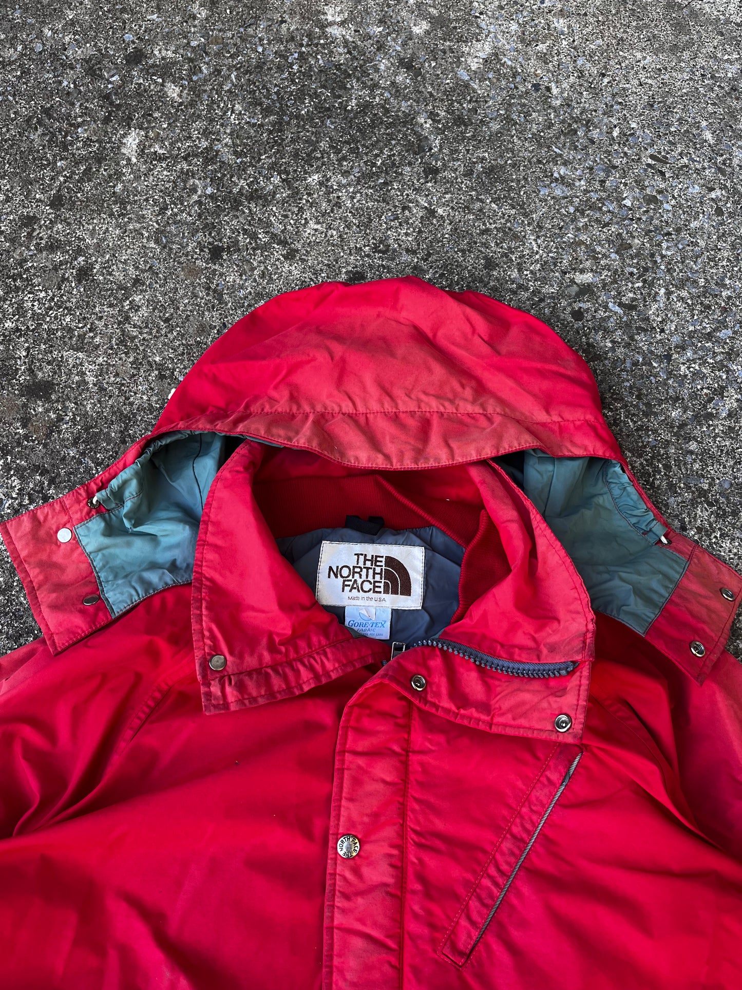 1970S VINTAGE NORTH FACE RAIN JACKET (L)
