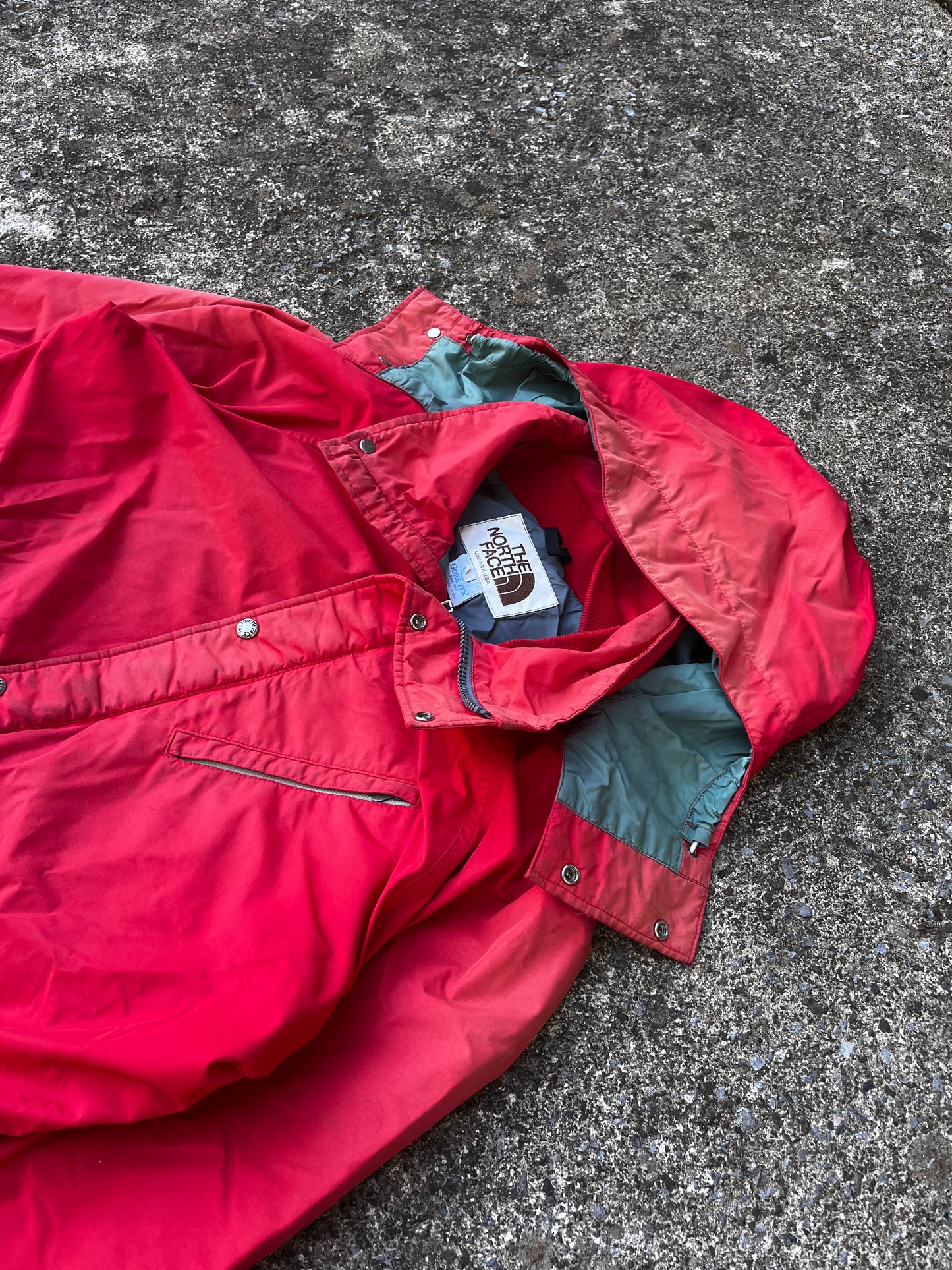 1970S VINTAGE NORTH FACE RAIN JACKET (L)