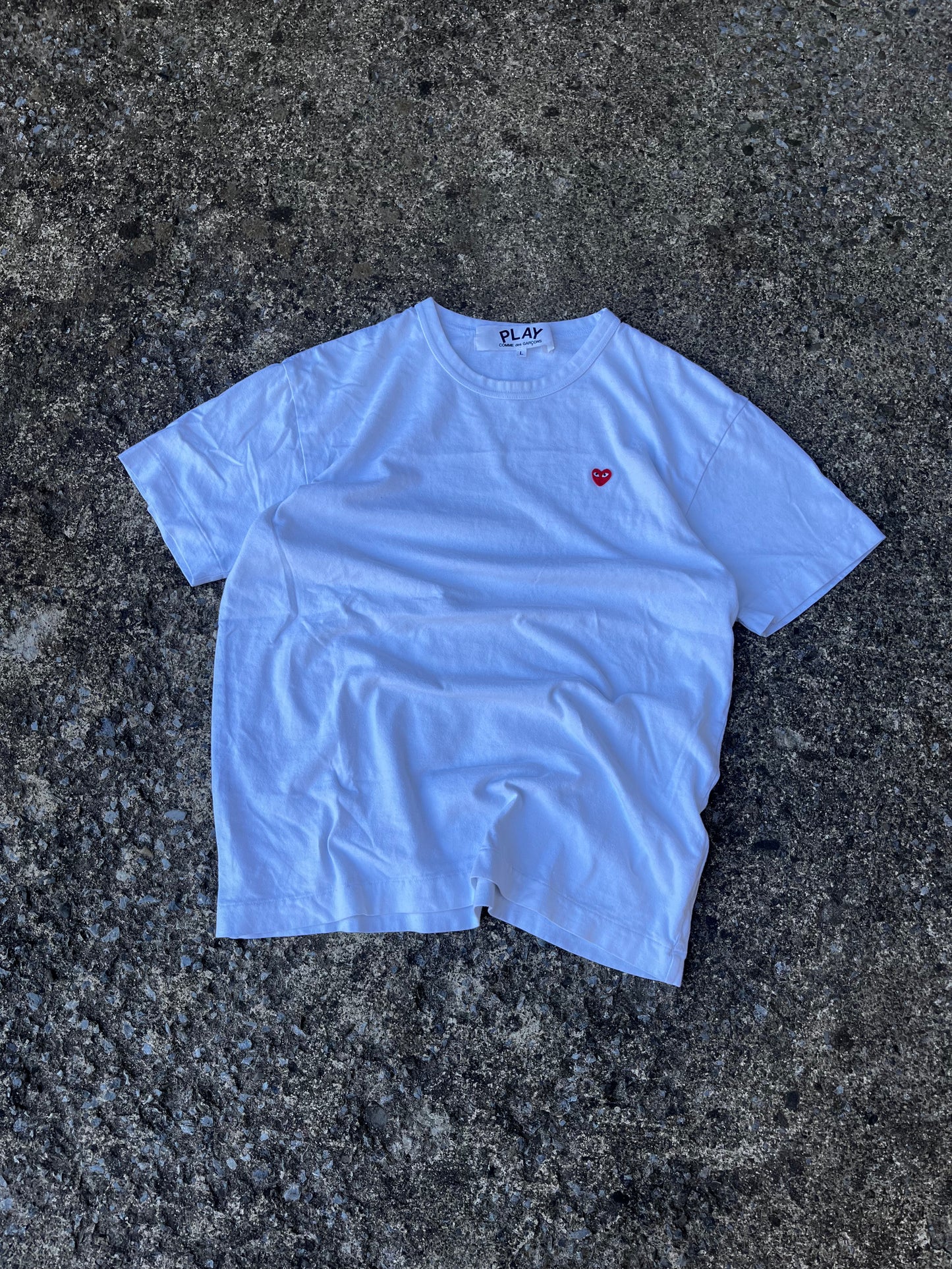 COMMES DES GARCON PLAY LOGO TEE