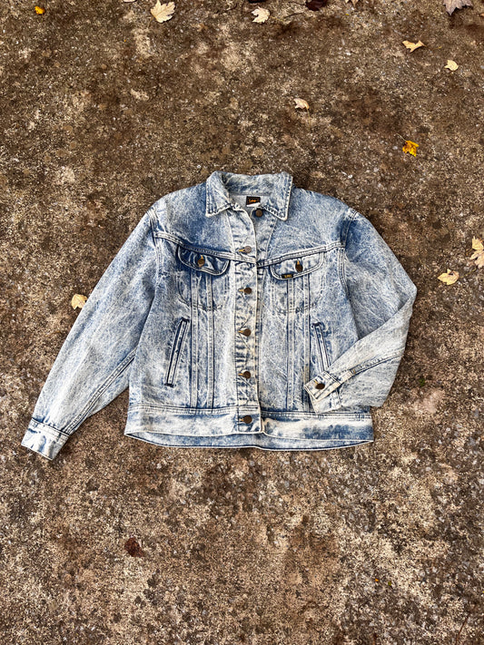 VINTAGE UNION MADE LEE RIDER'S DENIM JACKET (M)