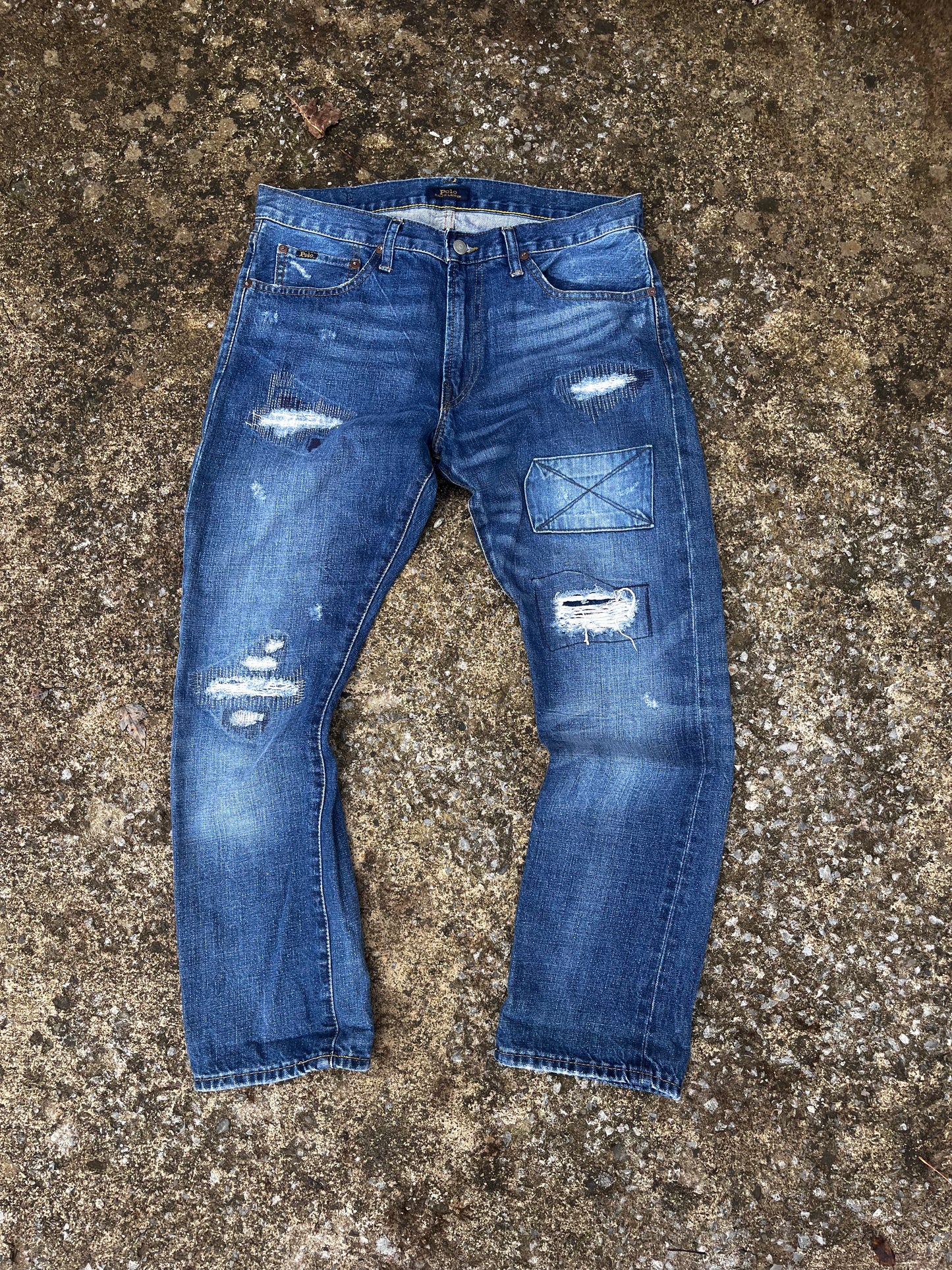 POLO RALPH LAUREN DISTRESSED & REPAIRED (32)