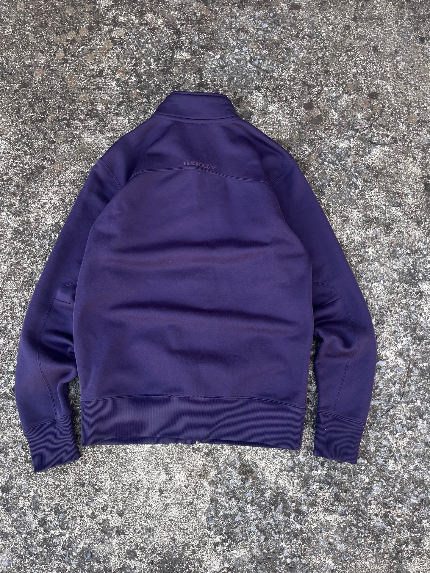 OAKLEY PURPLE ZIP-UP (S)