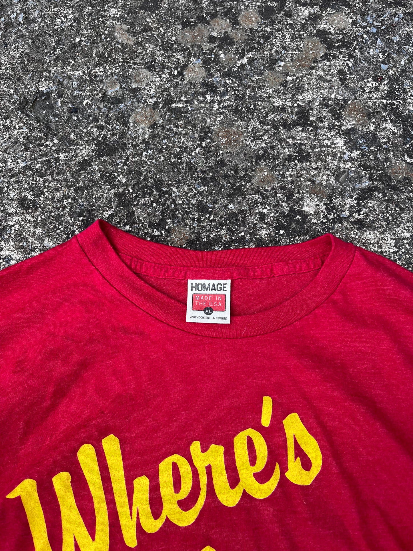 WHERE'S THE BEEF TEE (XL)