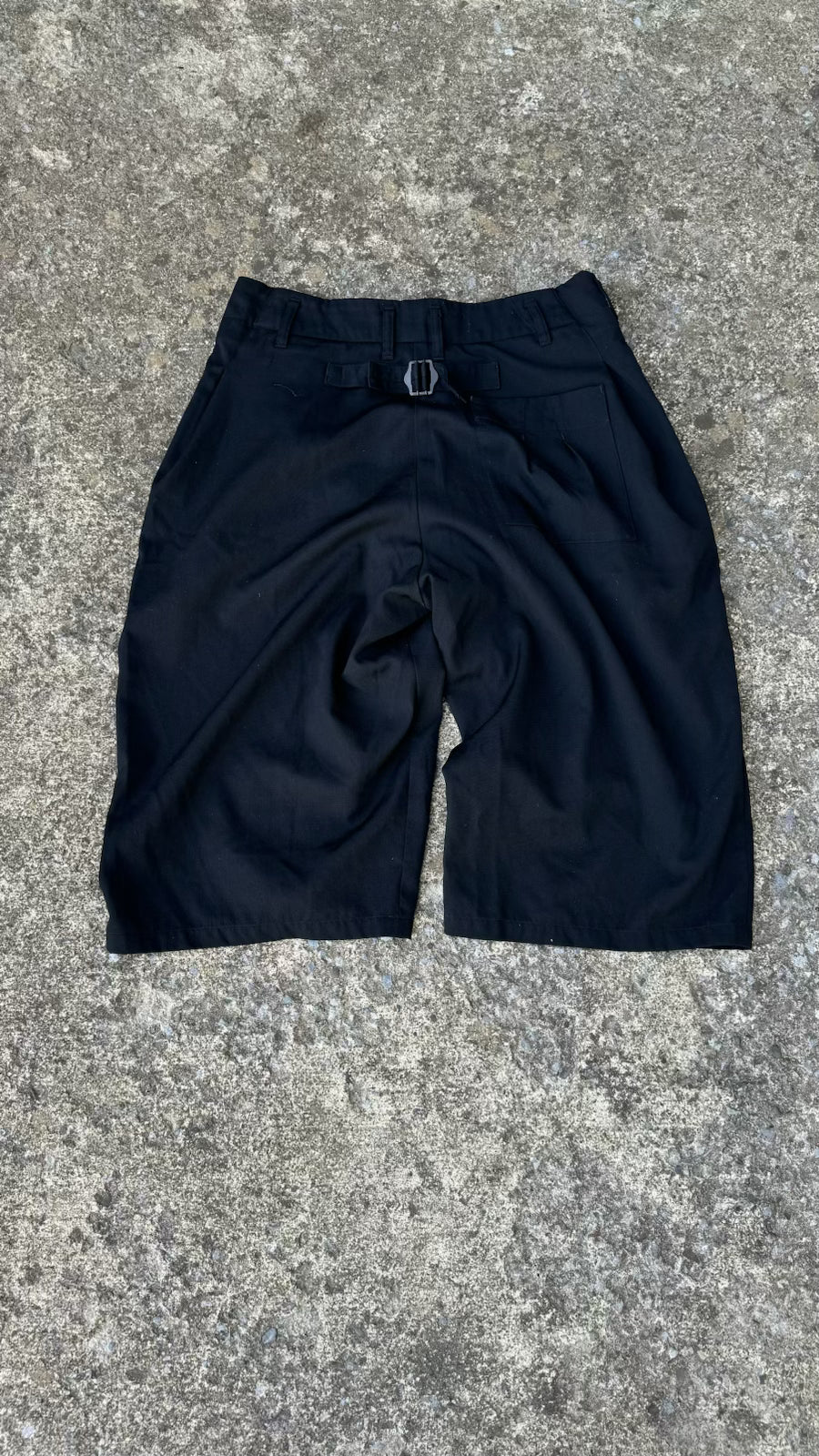 VINTAGE YOHJI YAMAMOTO LAYERED DRESS SHORTS (32)