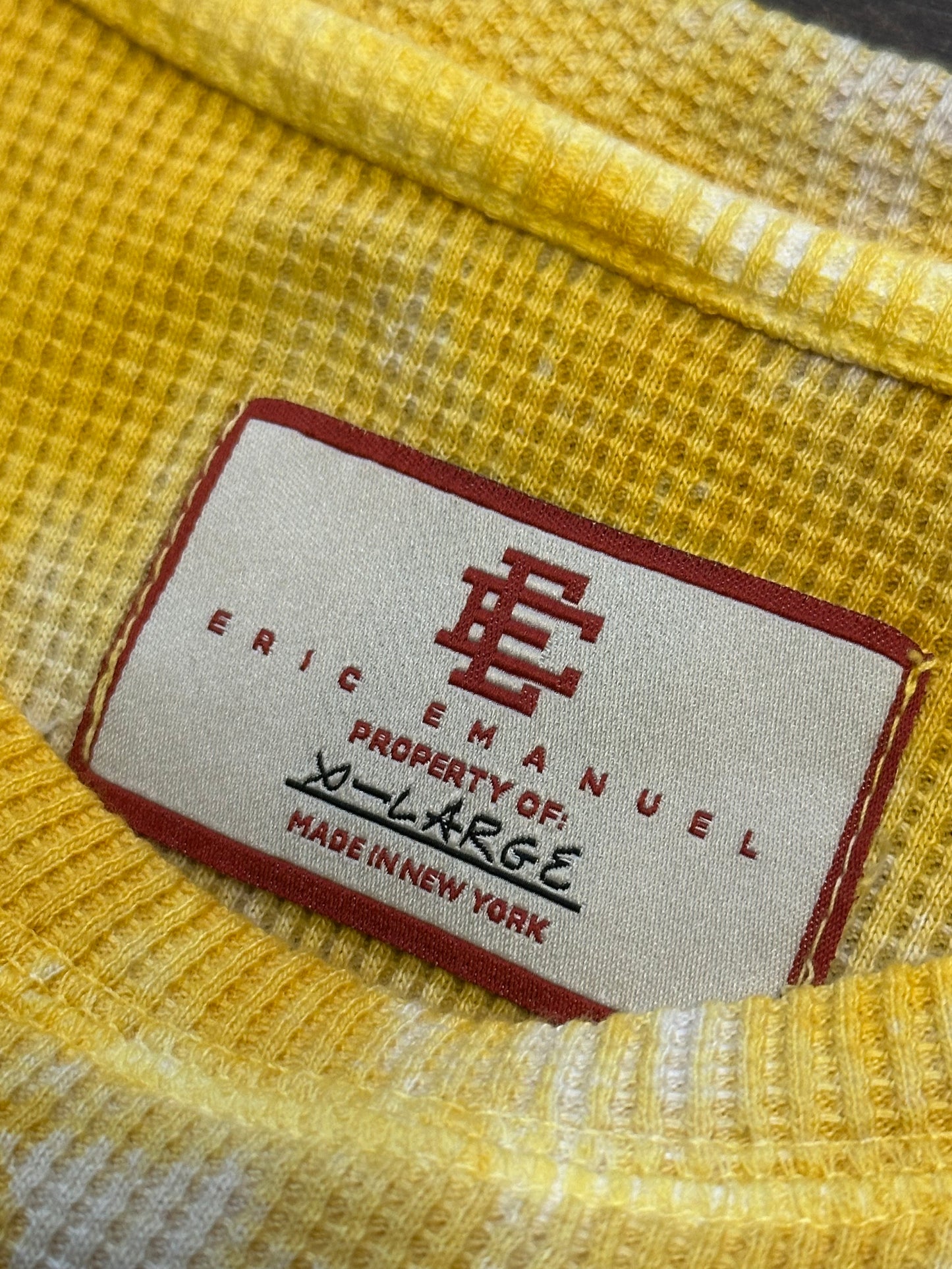 ERIC EMANUEL TIE DIE WAFFLE KNIT (XL)