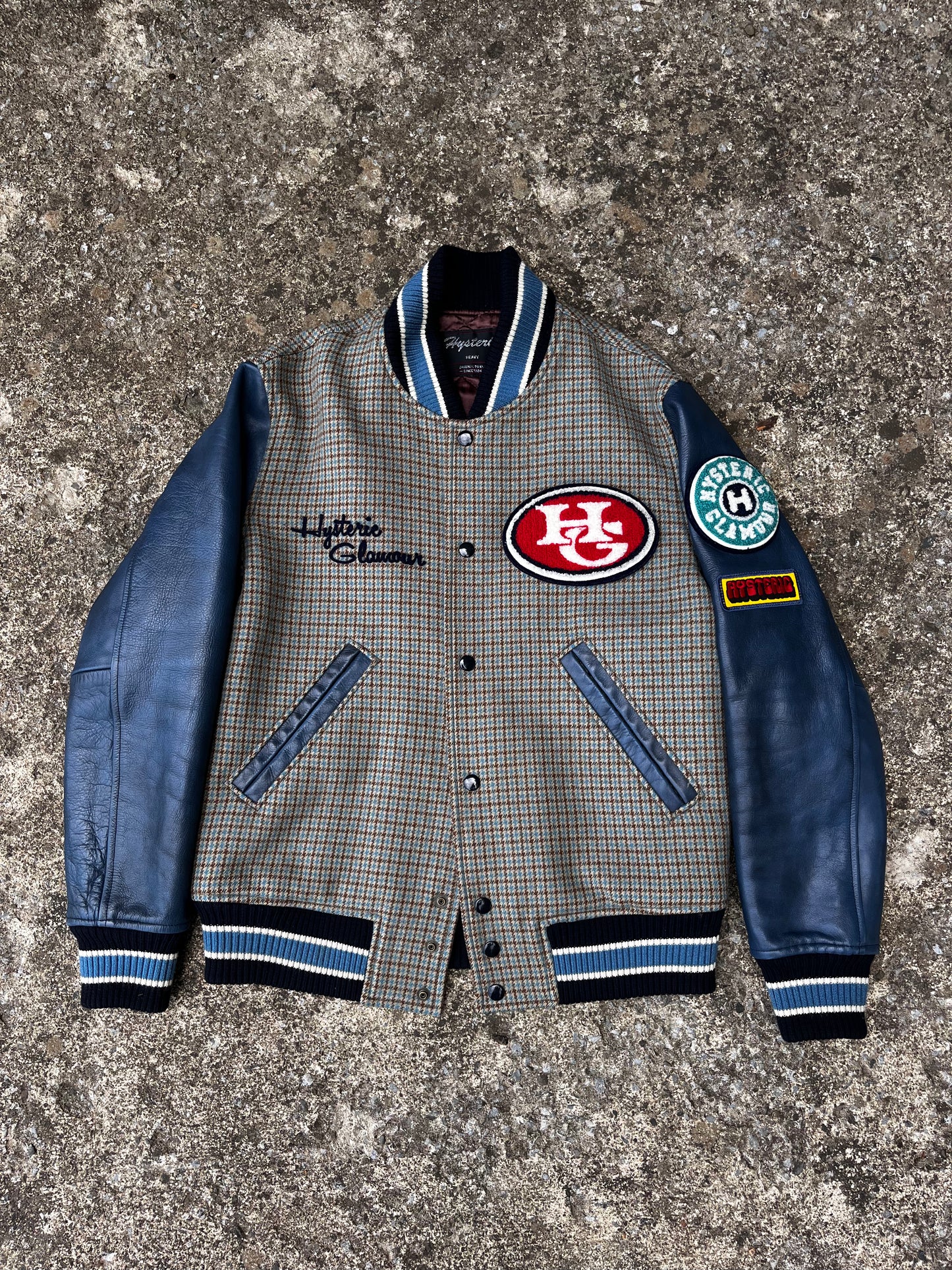 HYSTERIC GLAMOUR VARSITY JACKET (M)
