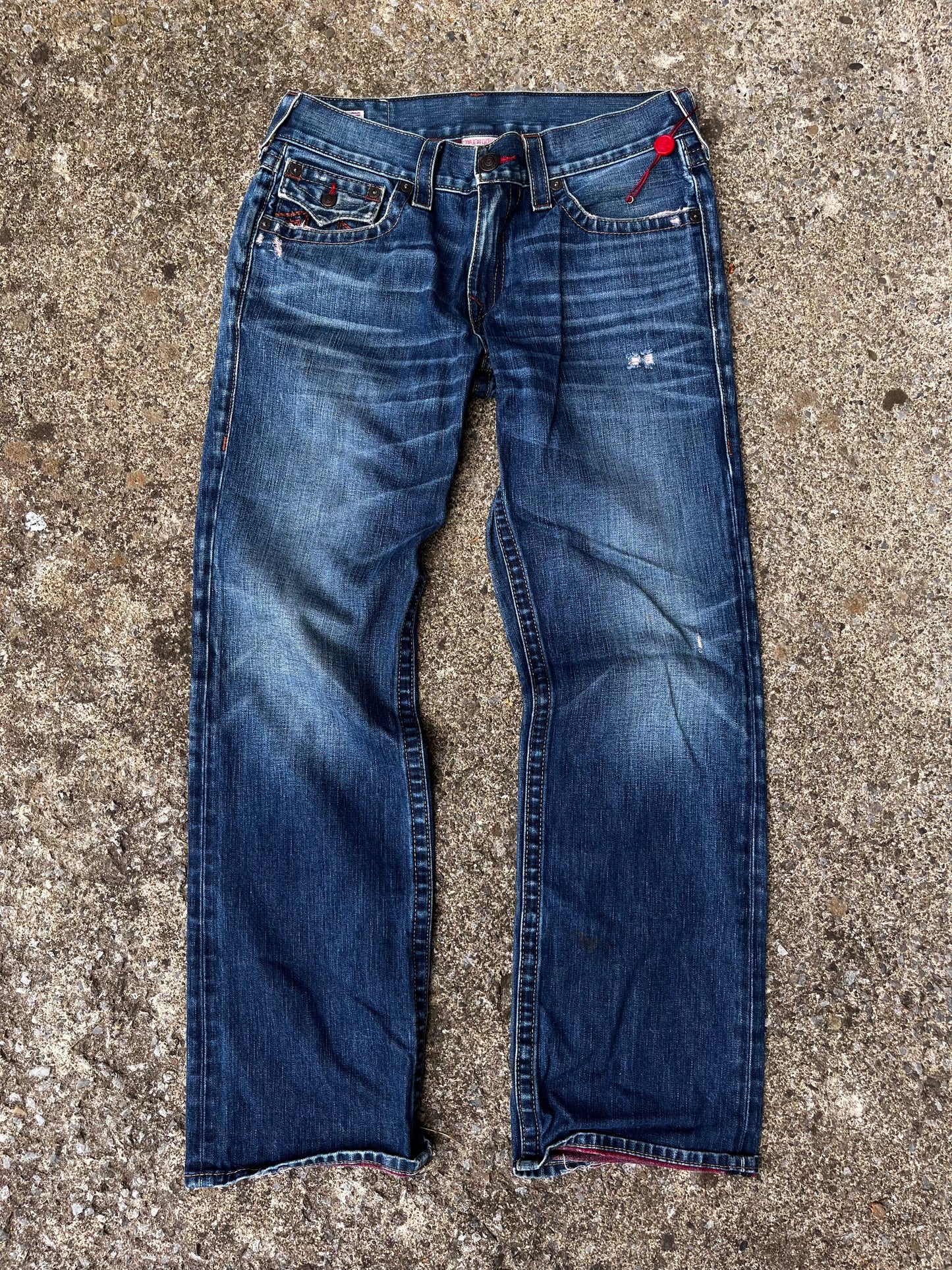 TRUE RELIGION OVERDYED JEANS (32)