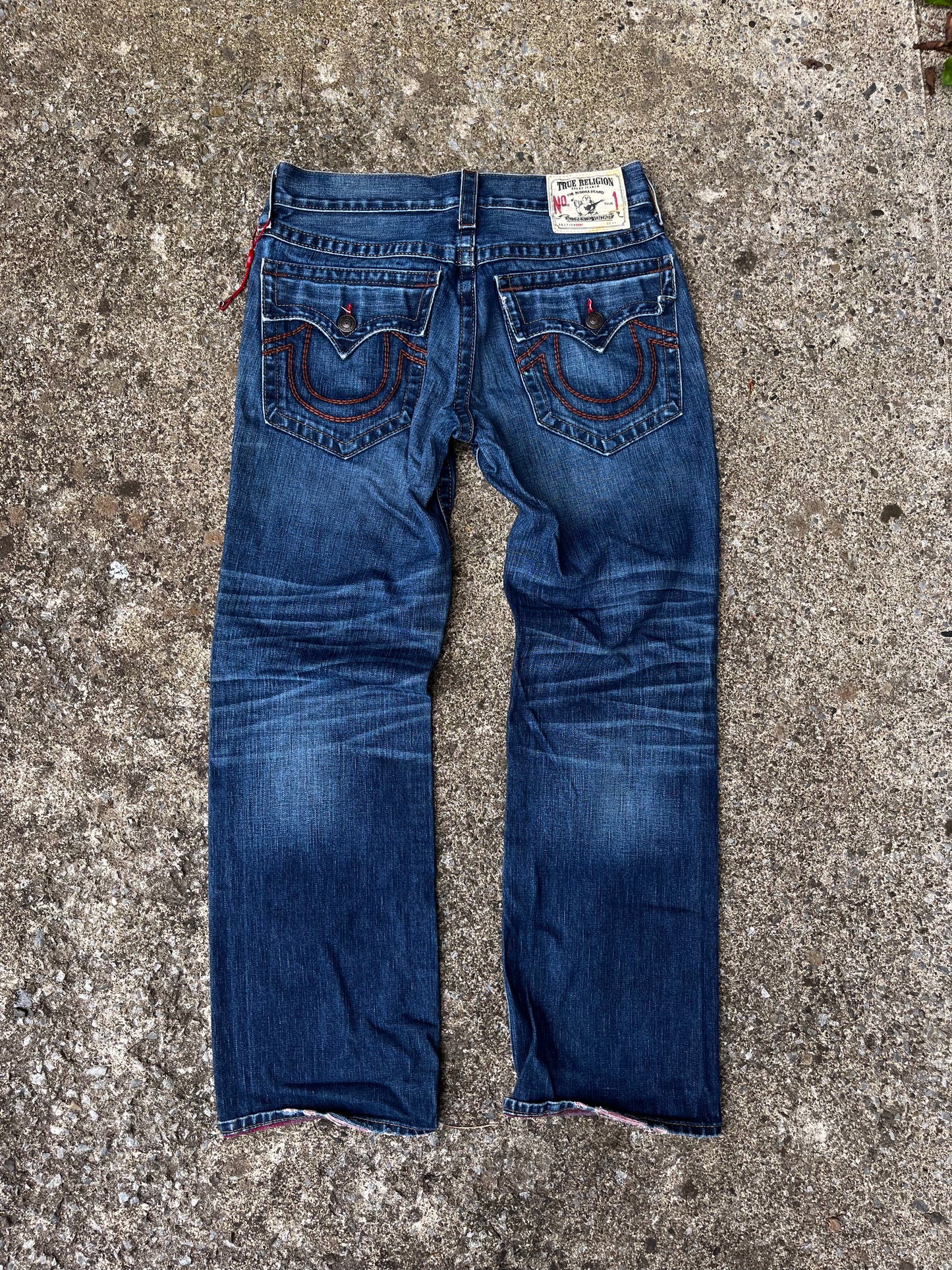 TRUE RELIGION OVERDYED JEANS (32)