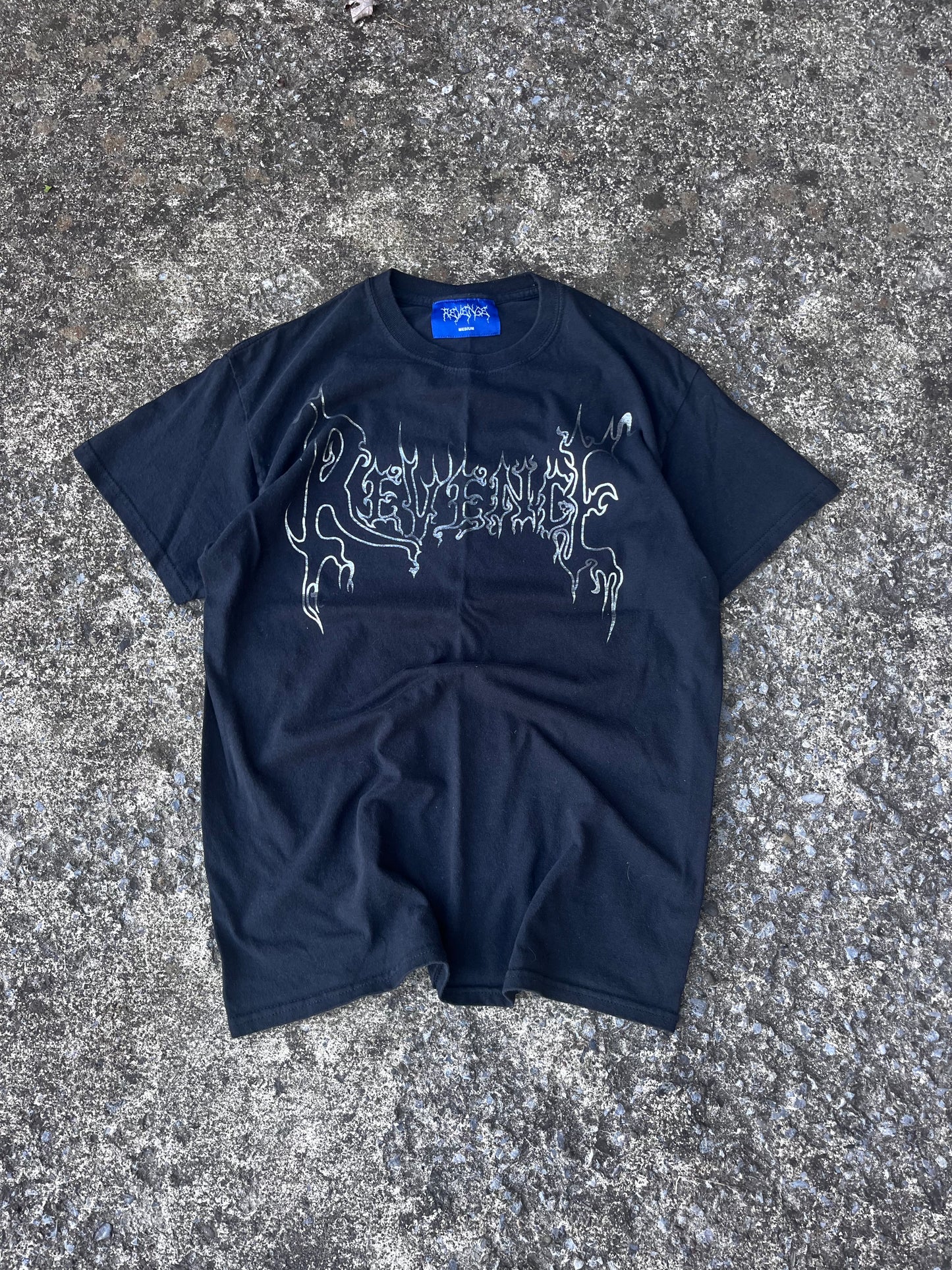 REVENGE HEAVY METAL LOGO TEE (M)