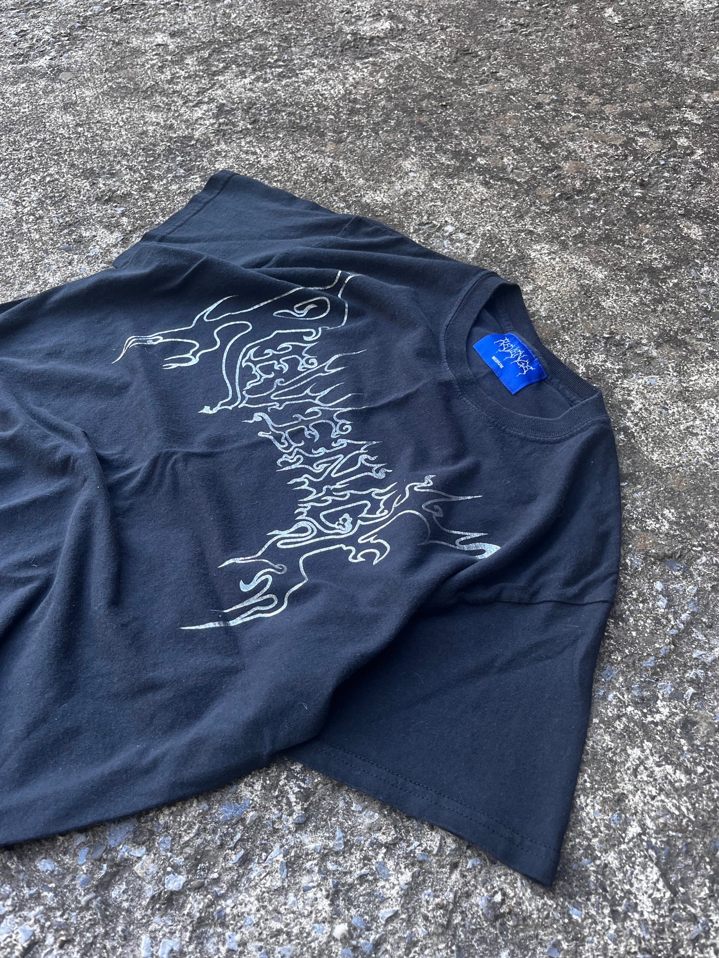 REVENGE HEAVY METAL LOGO TEE (M)