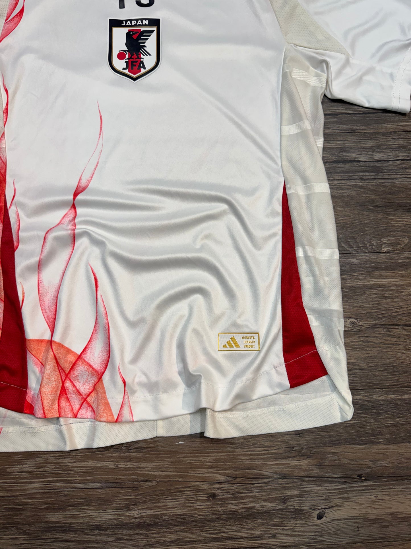 Y3 YOHJI YAMAMOTO JAPAN SOCCER JERSEY (S)
