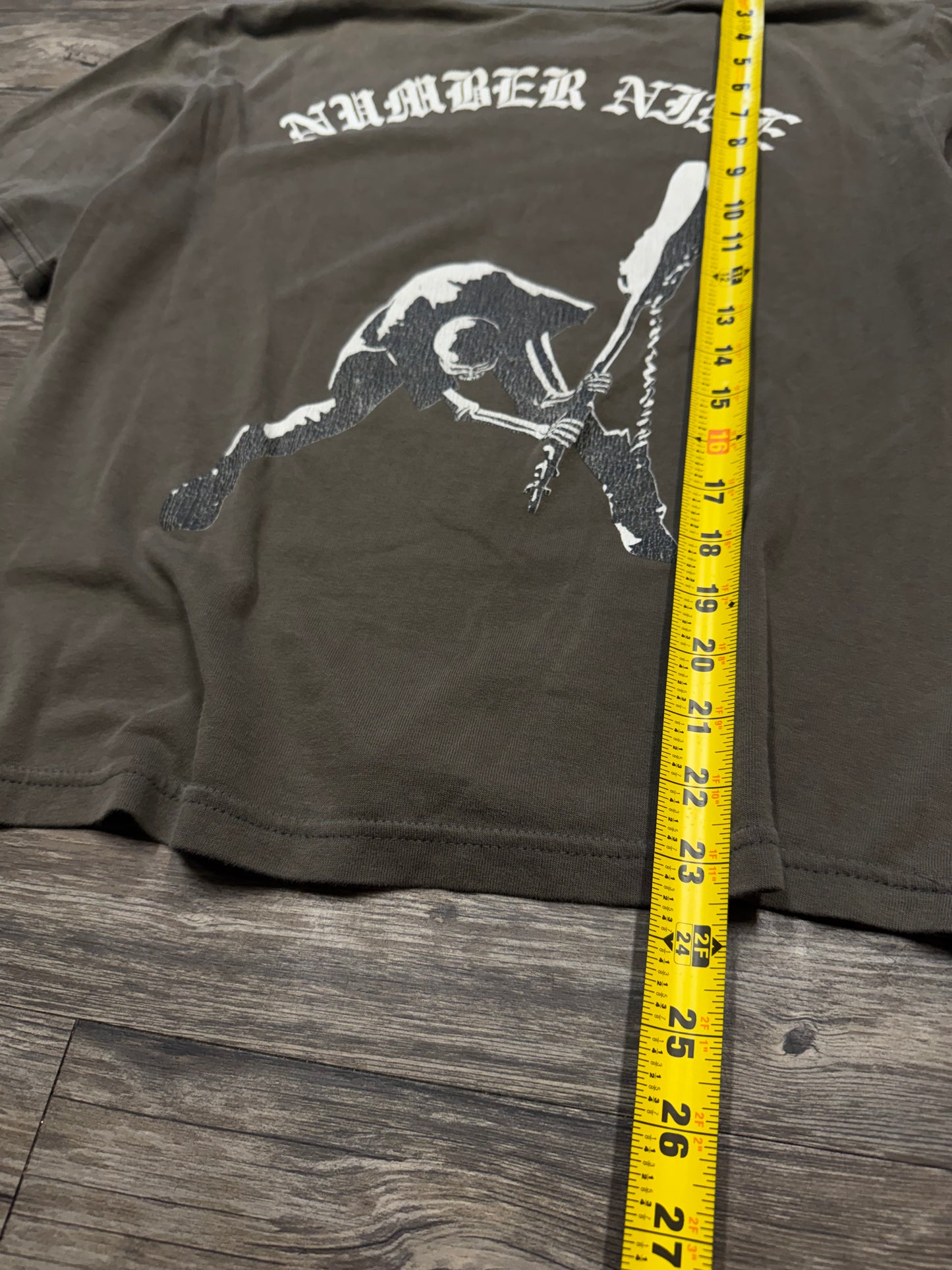 NUMBER (N)INE SS04 THE CLASH DOUBLE SKULL TEE (2)