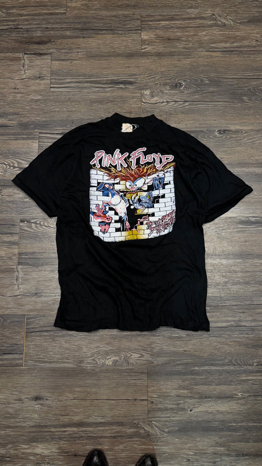 VINTAGE PINK FLOYD BAND TEE (L)