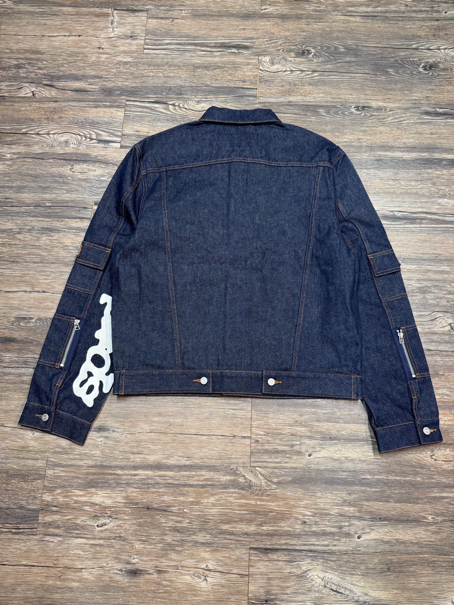 SPIDER DENIM JACKET (UNRELEASED) (XL)