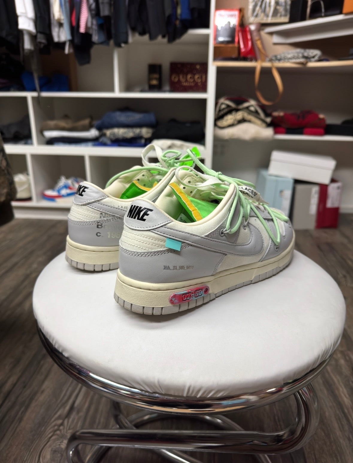 OFF-WHITE NIKE DUNK LOW 7 OF 50 (10)