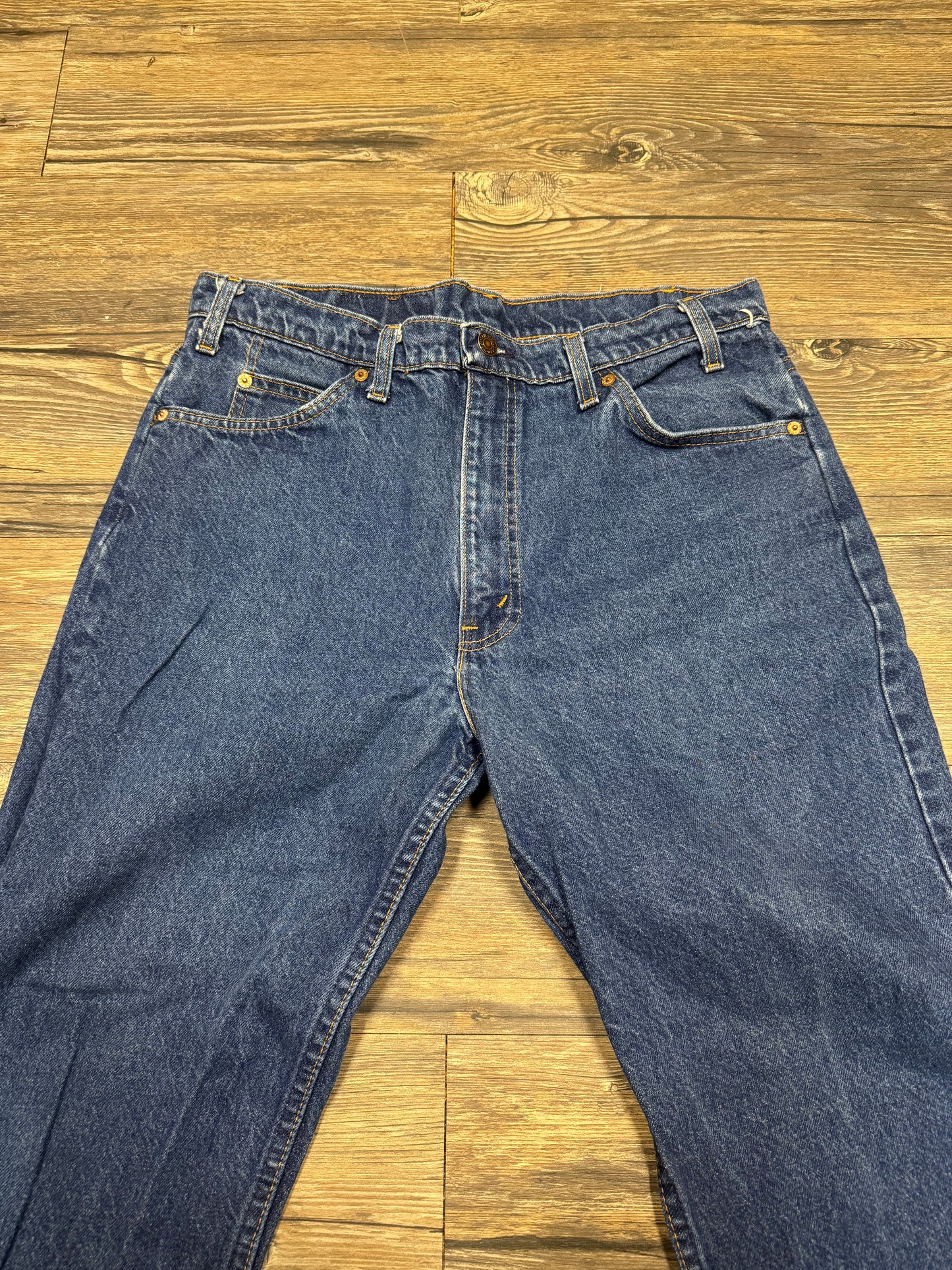 LEVIS ORANGE TAB STRAIGHT CUT DENIMS (36x30)
