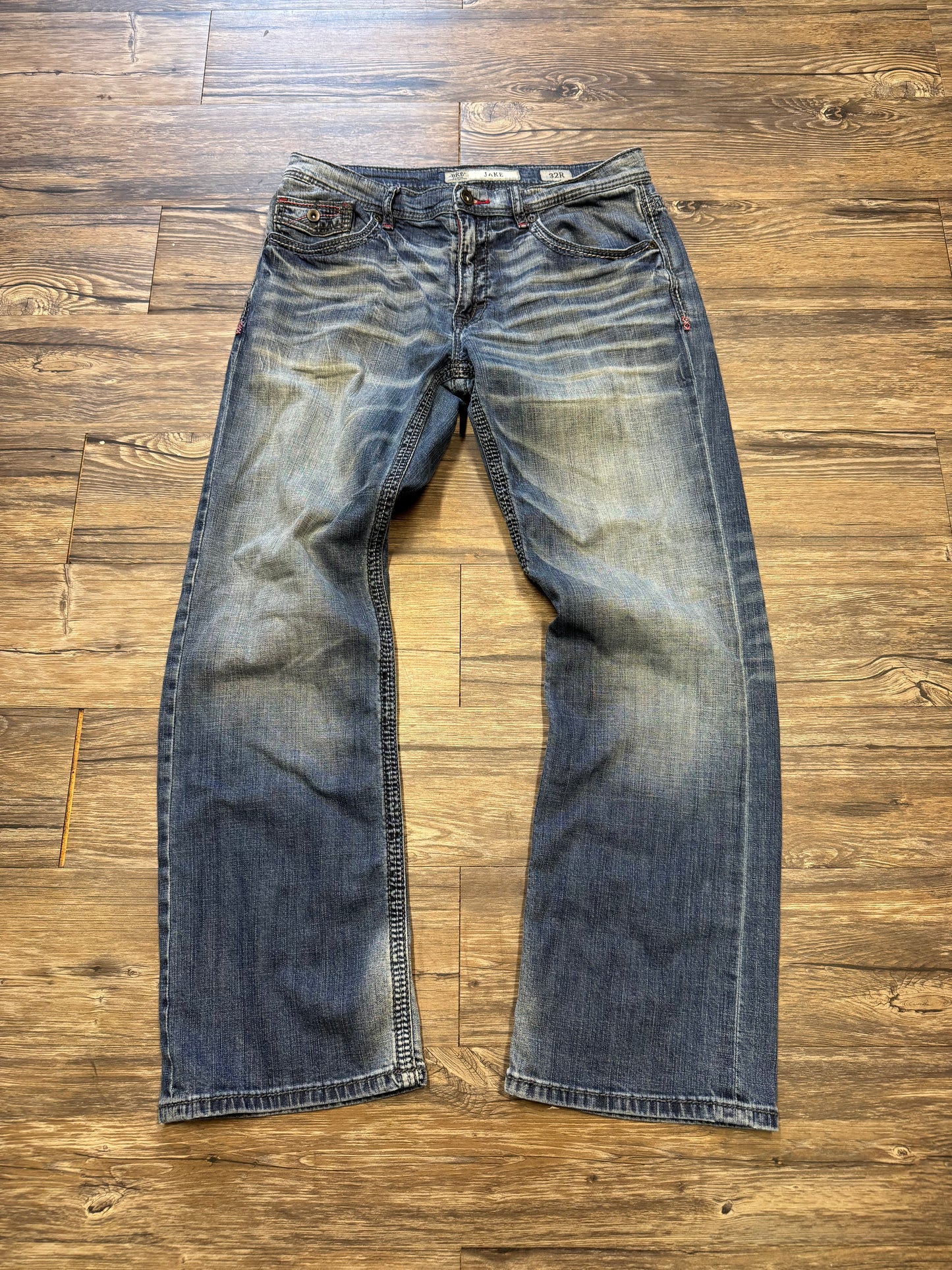 BKE JAKE BOOTCUT FADED JEANS (32)