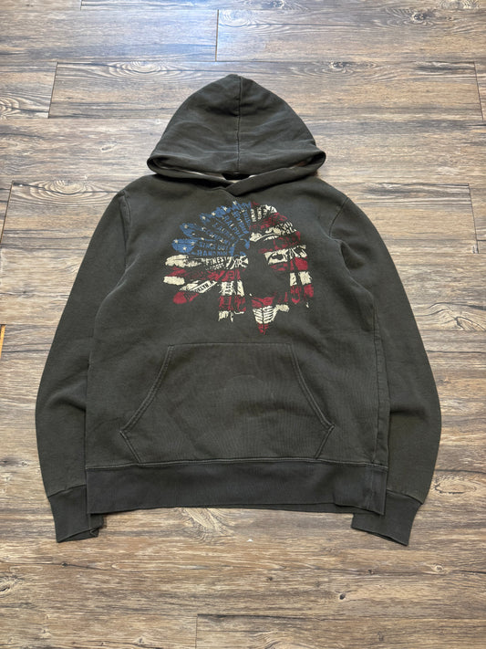 POLO RALPH LAUREN DENIM & SUPPLY NATIVE AMERICAN HOODIE (S)