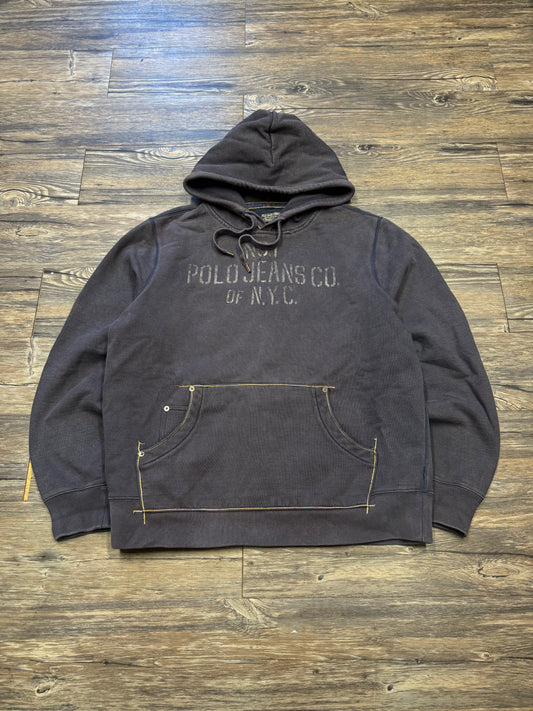 POLO RALPH LAUREN JEANS & CO HOODIE (XL)