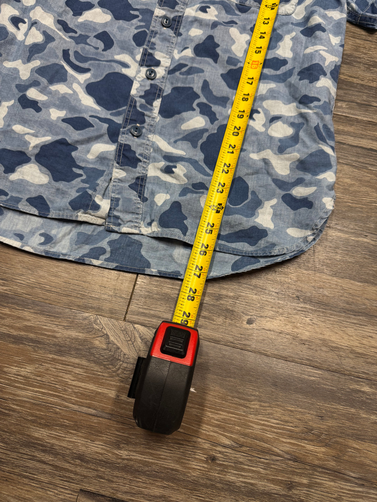 RRL CAMOFLAUGE BUTTON UP SHIRT (S)