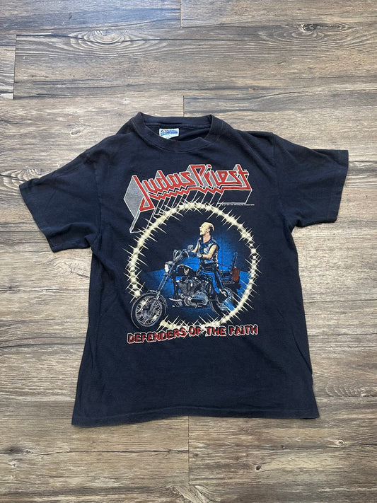 90’s JUDAS PRIEST GRAPHIC T-SHIRT (MEDIUM)