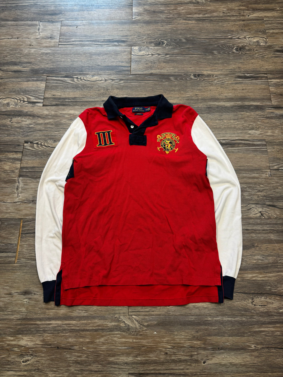 POLO RALPH LAUREN SNOW CHALLENGE CUP RUGBY POLO (L)