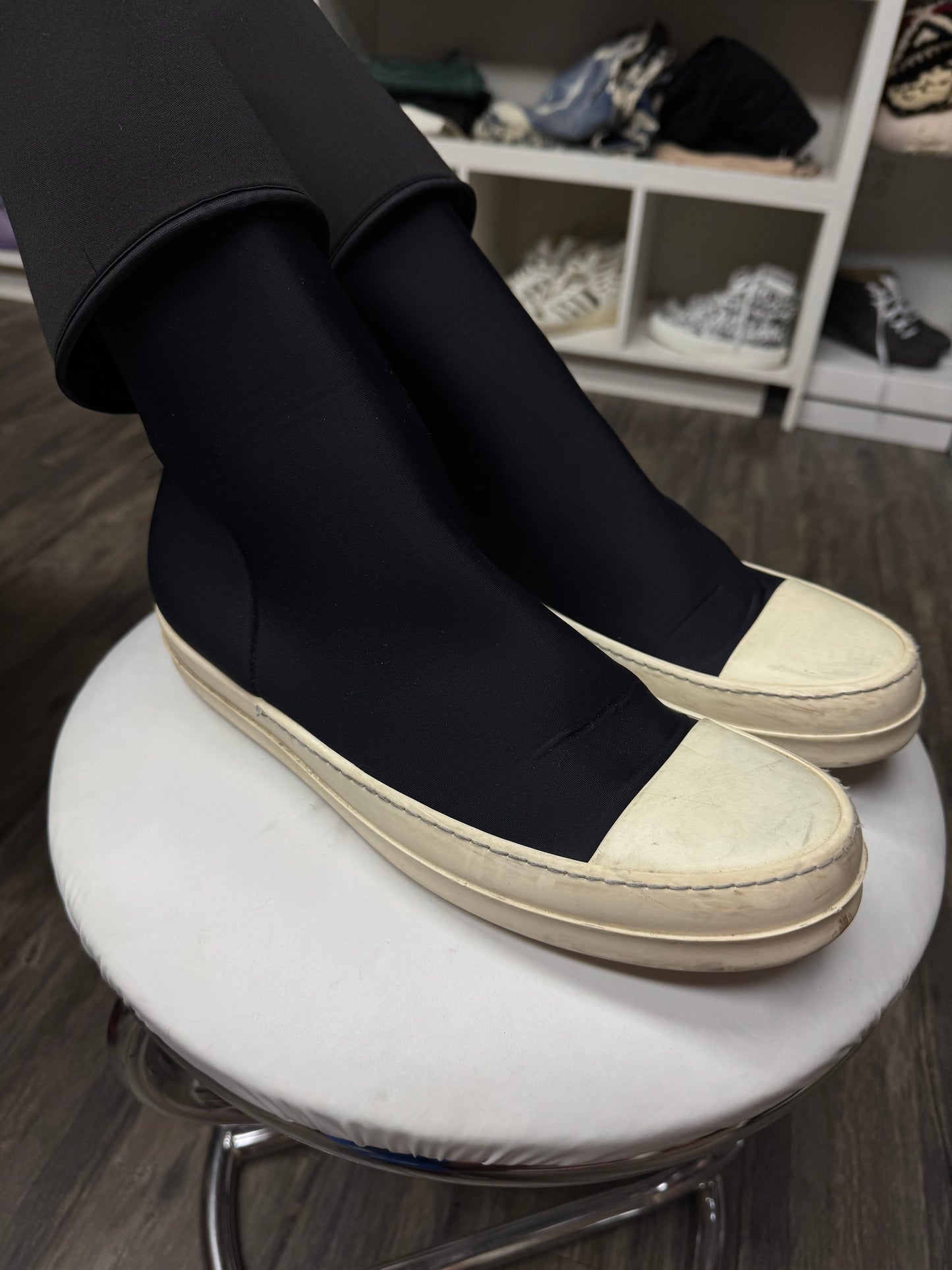 RICK OWENS DRKSHDW SCUBA SOCK RAMONES (10.5)