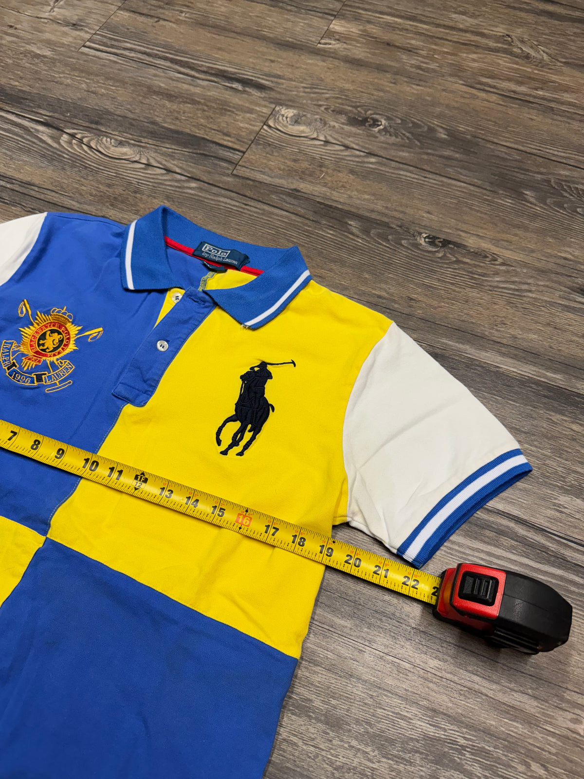 POLO RALPH LAUREN MULTI-COLORED BIG PONY POLO (M)