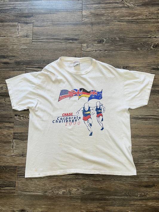 VINTAGE CHASE CHALLENGE GRAPHIC T-SHIRT (XL)