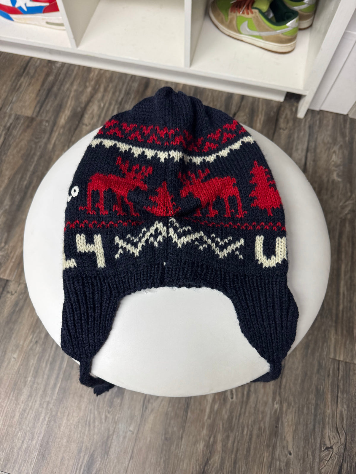 POLO RALPH LAUREN TEAM USA 2014 WOOL EAR FLAP BEANIE (L/XL)