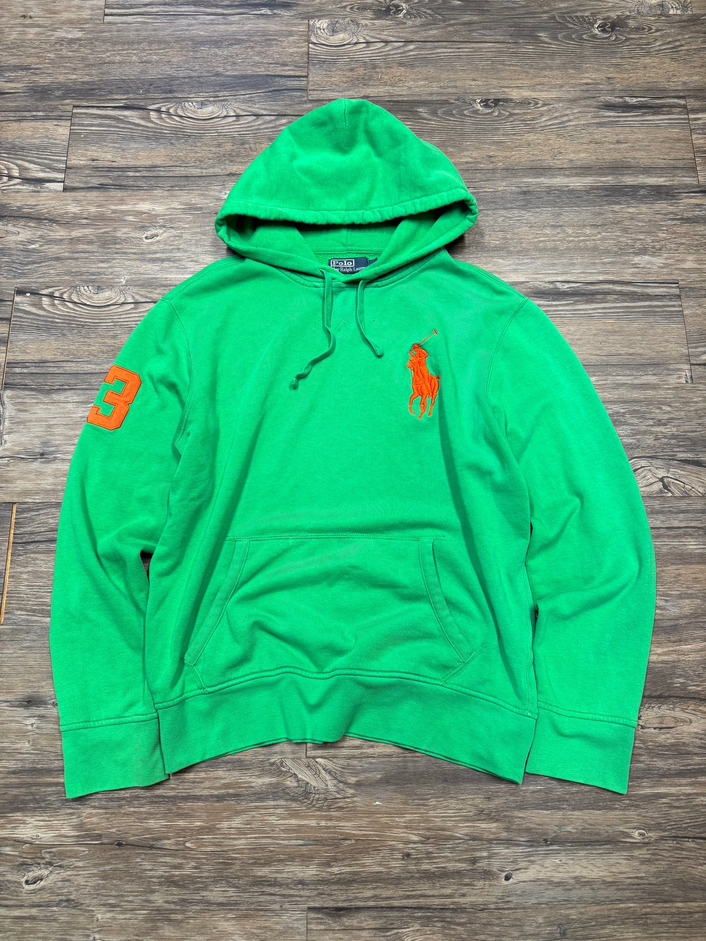 POLO RALPH LAUREN BIG HORSE HOODIE (L)