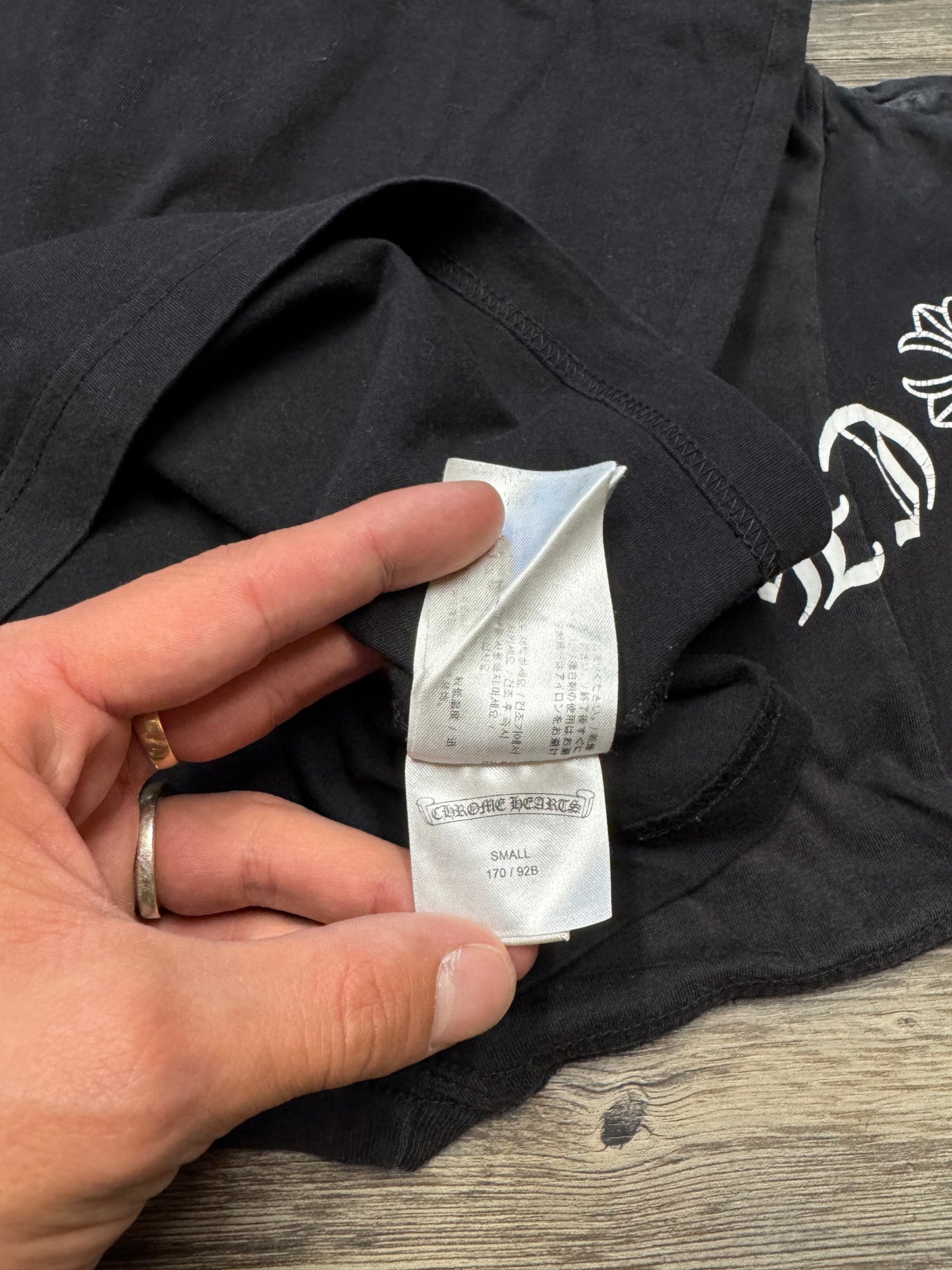 CHROME HEARTS "F*CK YOU" T-SHIRT (S)