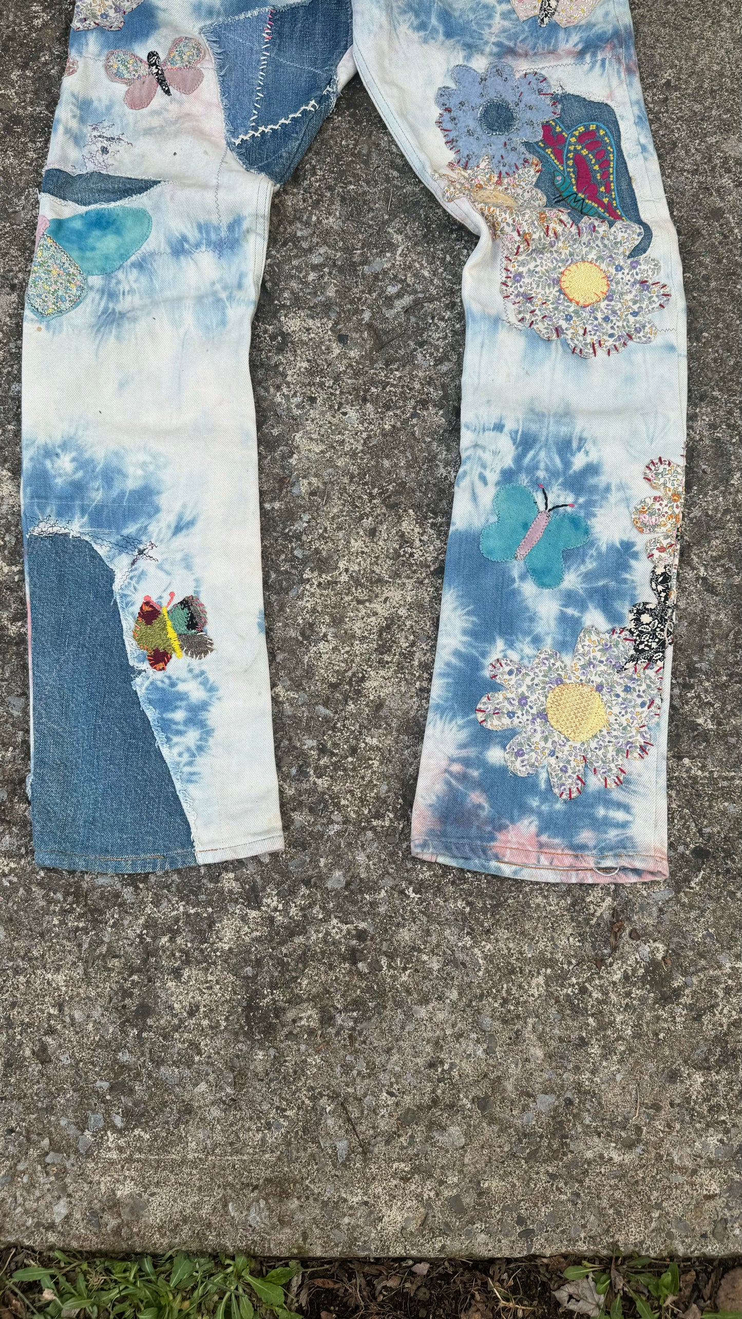 KAPITAL TIE-DYE SELVEDGE DENIM (32)