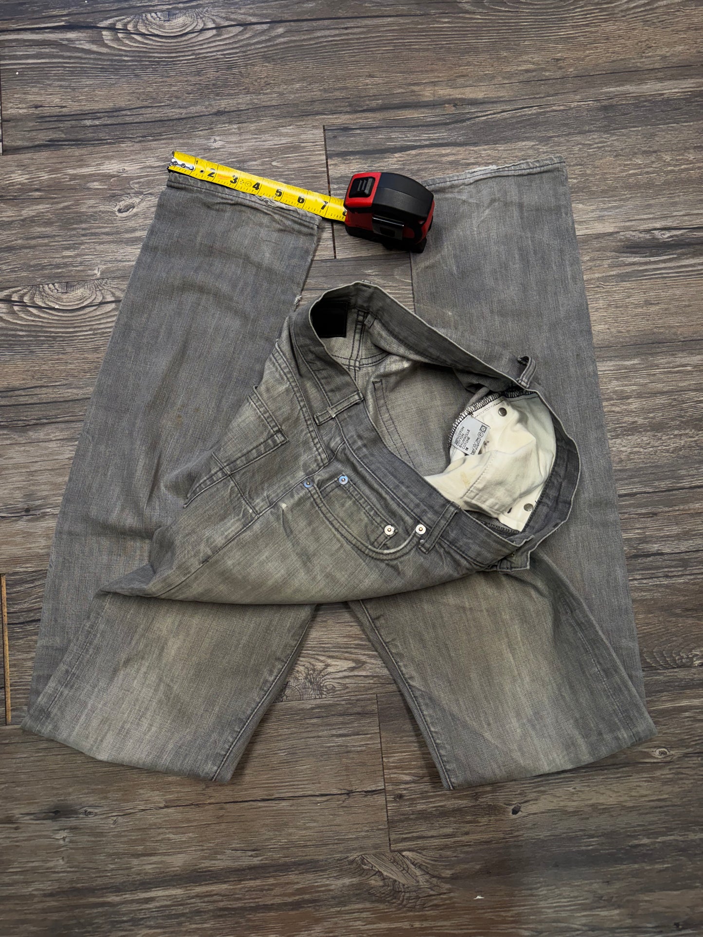 DIOR HOMME 2000’s GREY LONG JEANS (30)