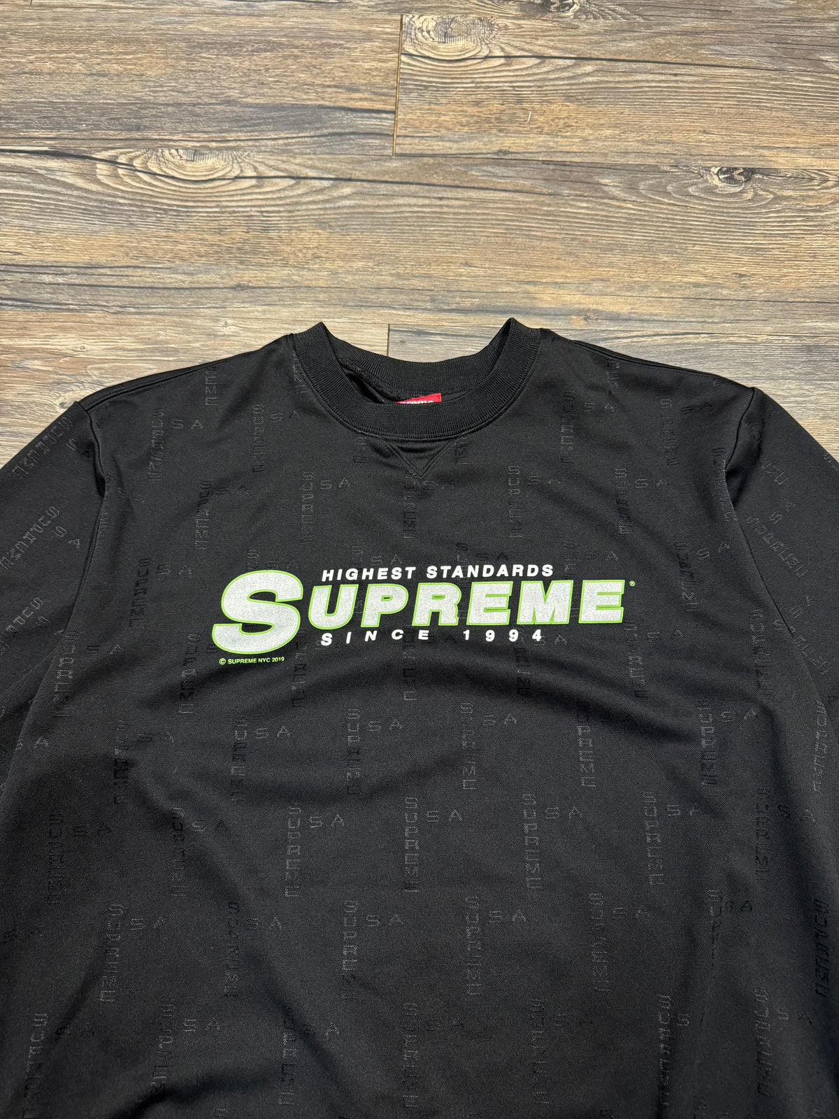 SUPREME HIGHEST STANDARDS JERSEY T-SHIRT (M)