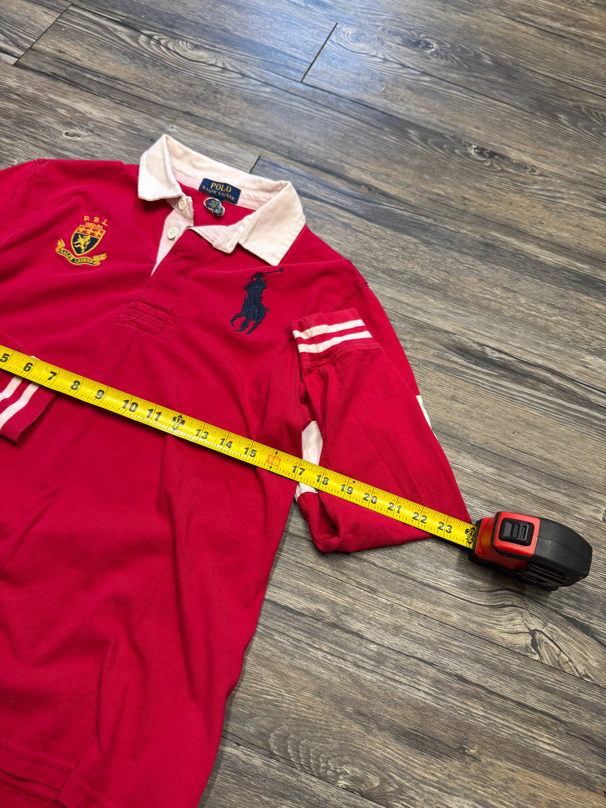 POLO RALPH LAUREN CREST LONG SLEEVE BIG PONY (S)