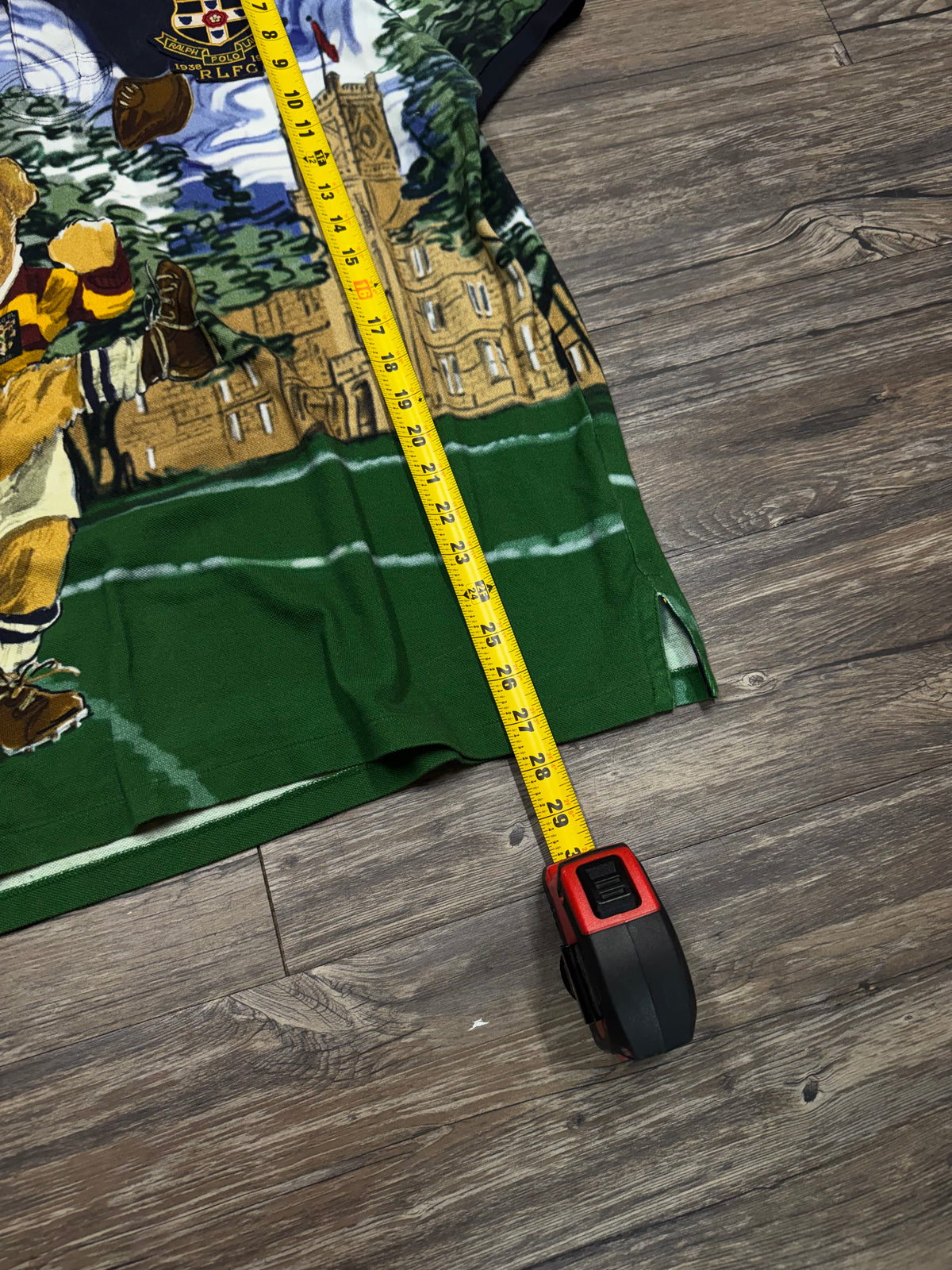 POLO RALPH LAUREN FLAG FOOTBALL POLO (L)