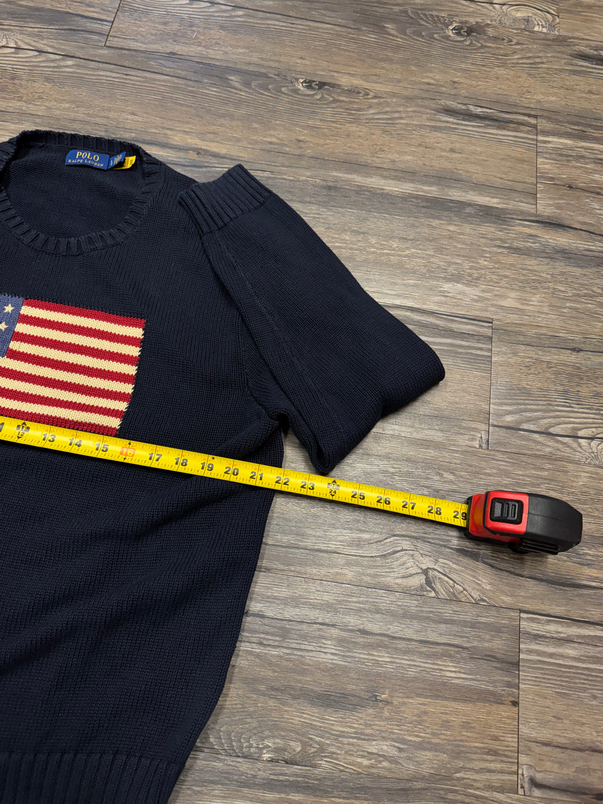 POLO RALPH LAUREN AMERICAN FLAG KNIT (L)